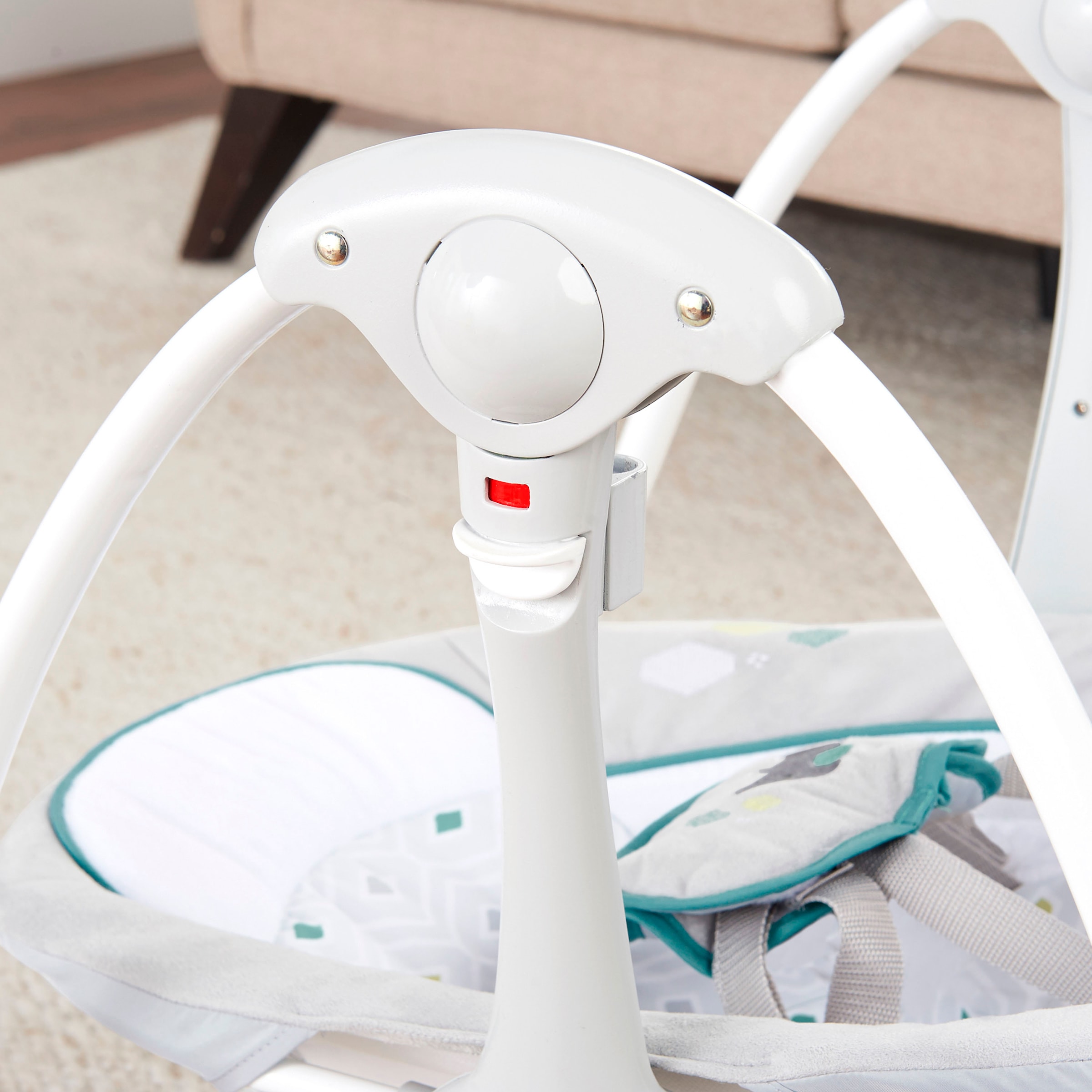 ingenuity Babyschaukel »ConvertMe Swing-2-Seat Portable Swing - Nash« mit automatischer Schaukelfunktion und Sound-Effekt