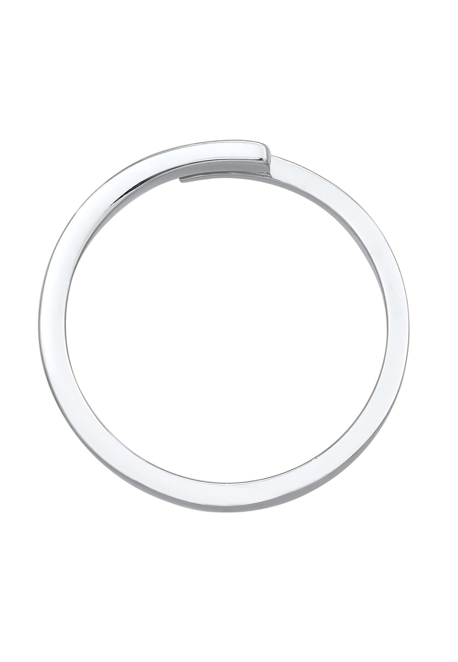 Elli Silberring »Ring Wickelring Offen Statement Geo 925 Silber«