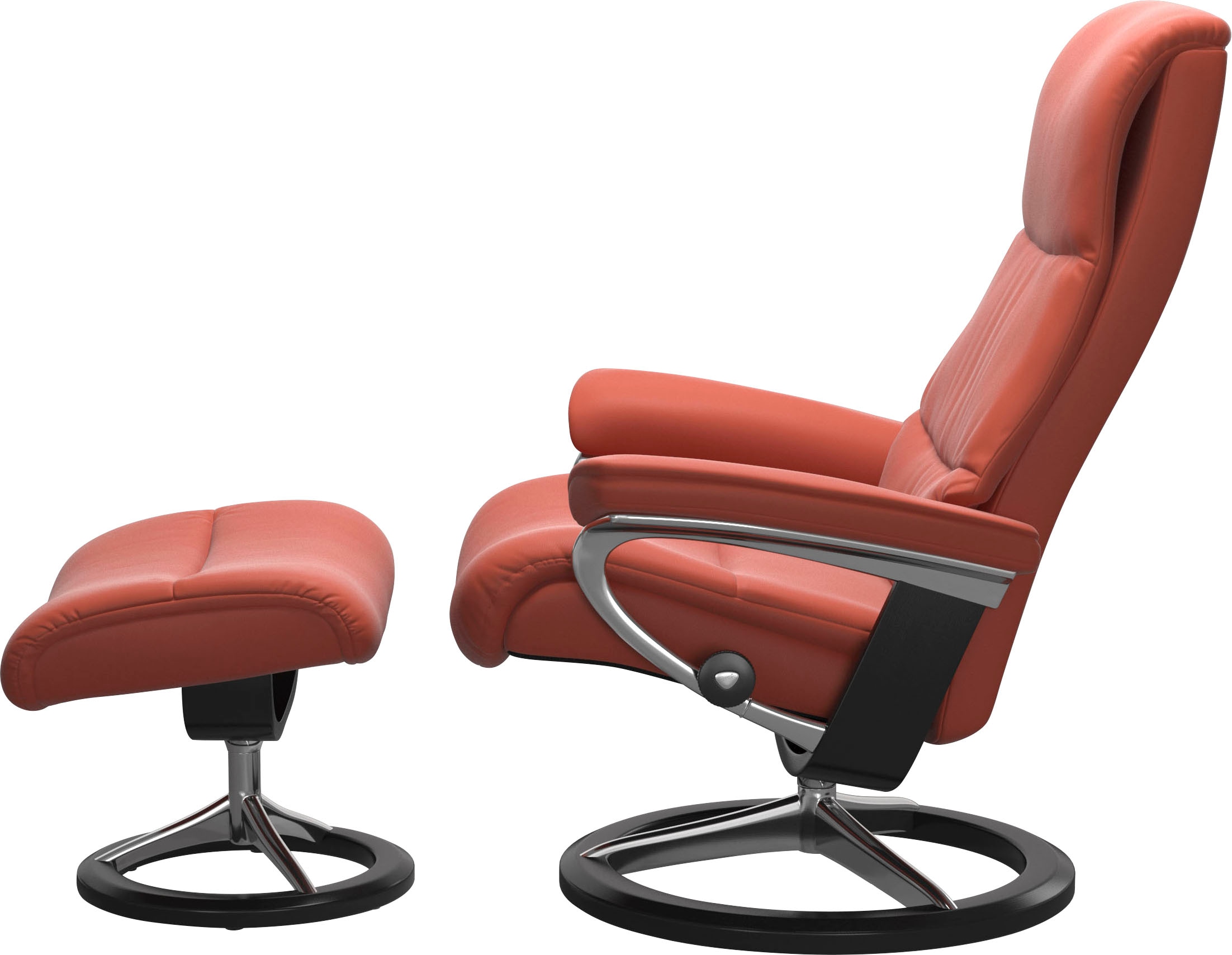 Stressless® Relaxsessel »View« mit Signature Base, Größe S,Gestell Schwarz