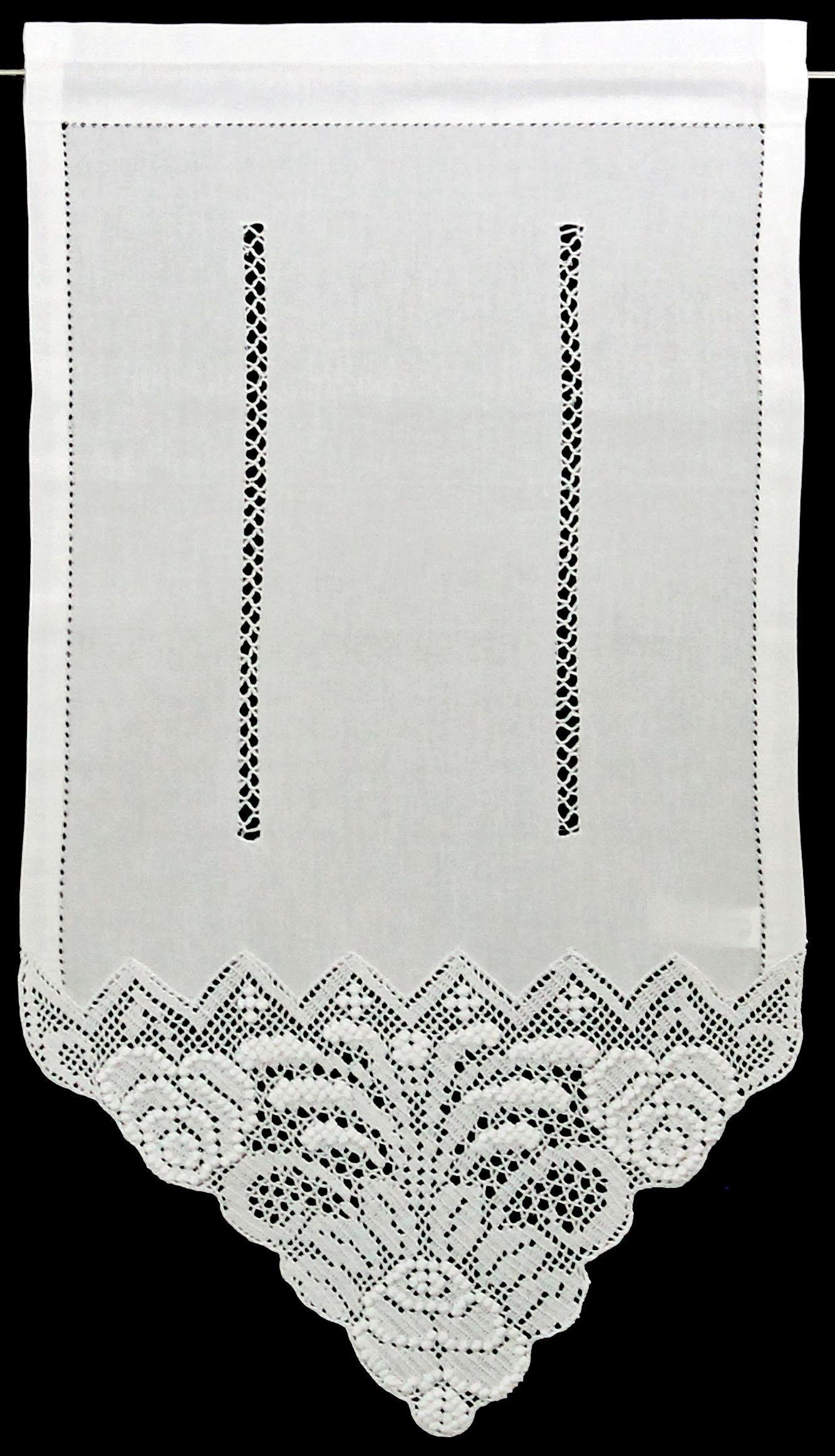 HOSSNER - ART OF HOME DECO Scheibengardine »Montasch«, (1 St.)