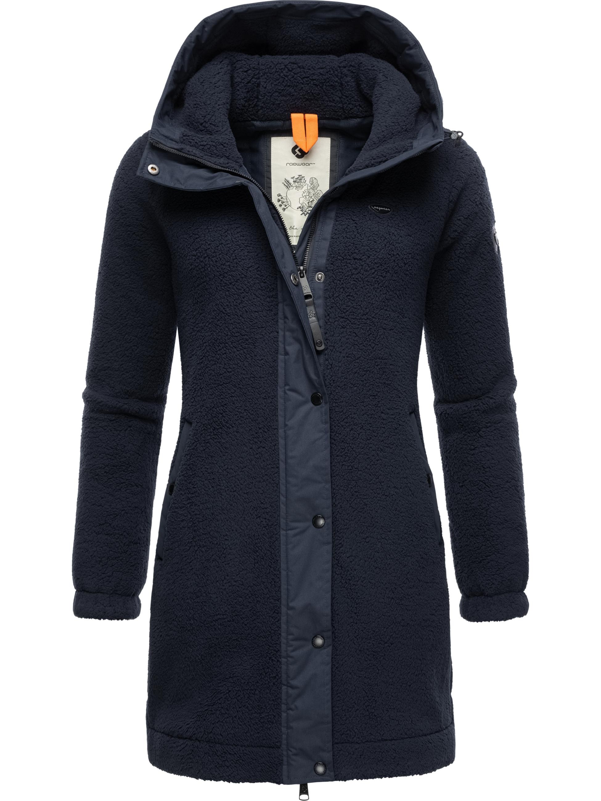 Ragwear Outdoorjacke »Übergangsjacke Cousy«, mit Kapuze, flauschige Übergangsjacke mit Teddyfell und Kapuze