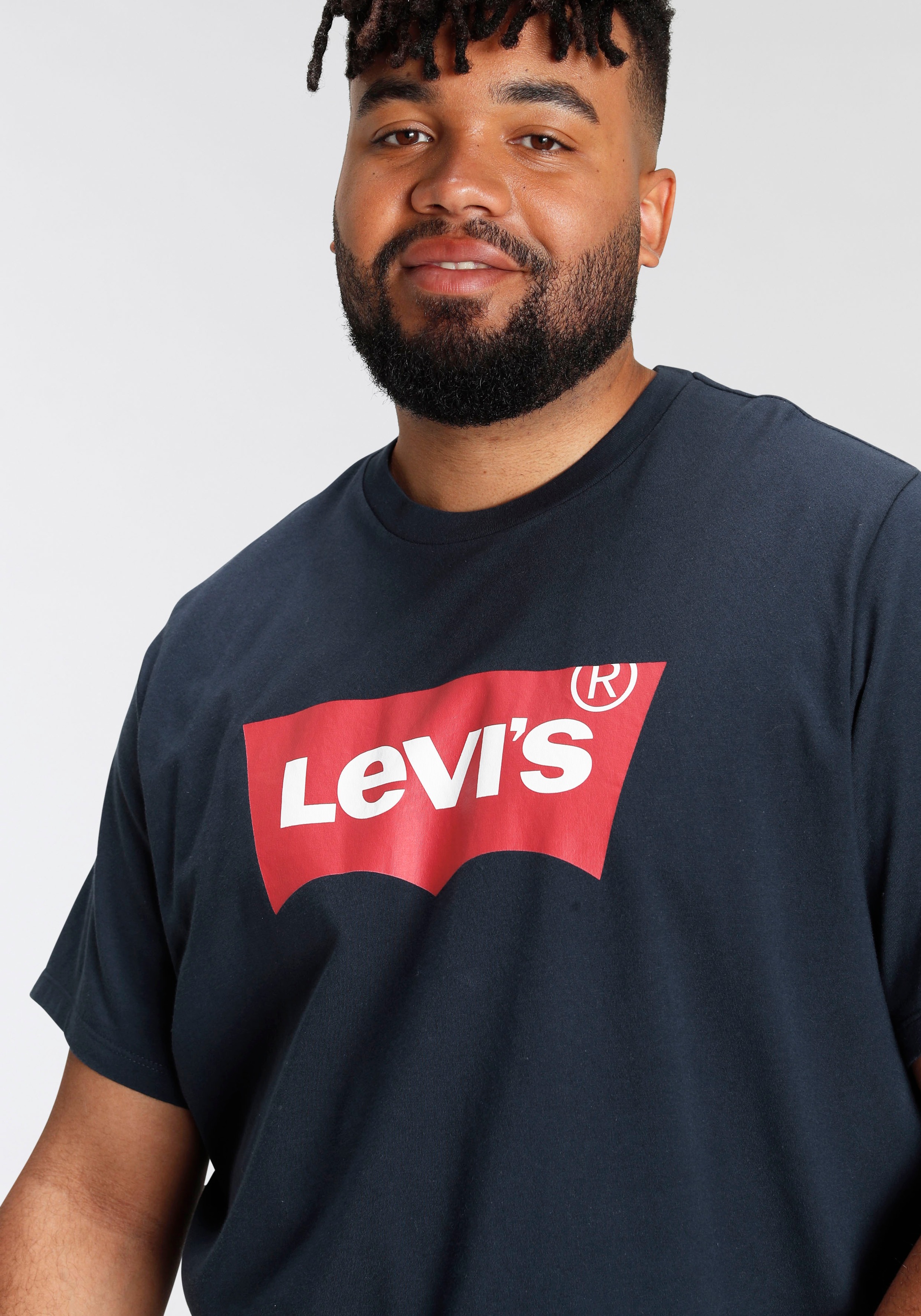 Levi's® Plus T-Shirt »LE B&T BIG GRAPHIC TEE«, mit Logofrontprint