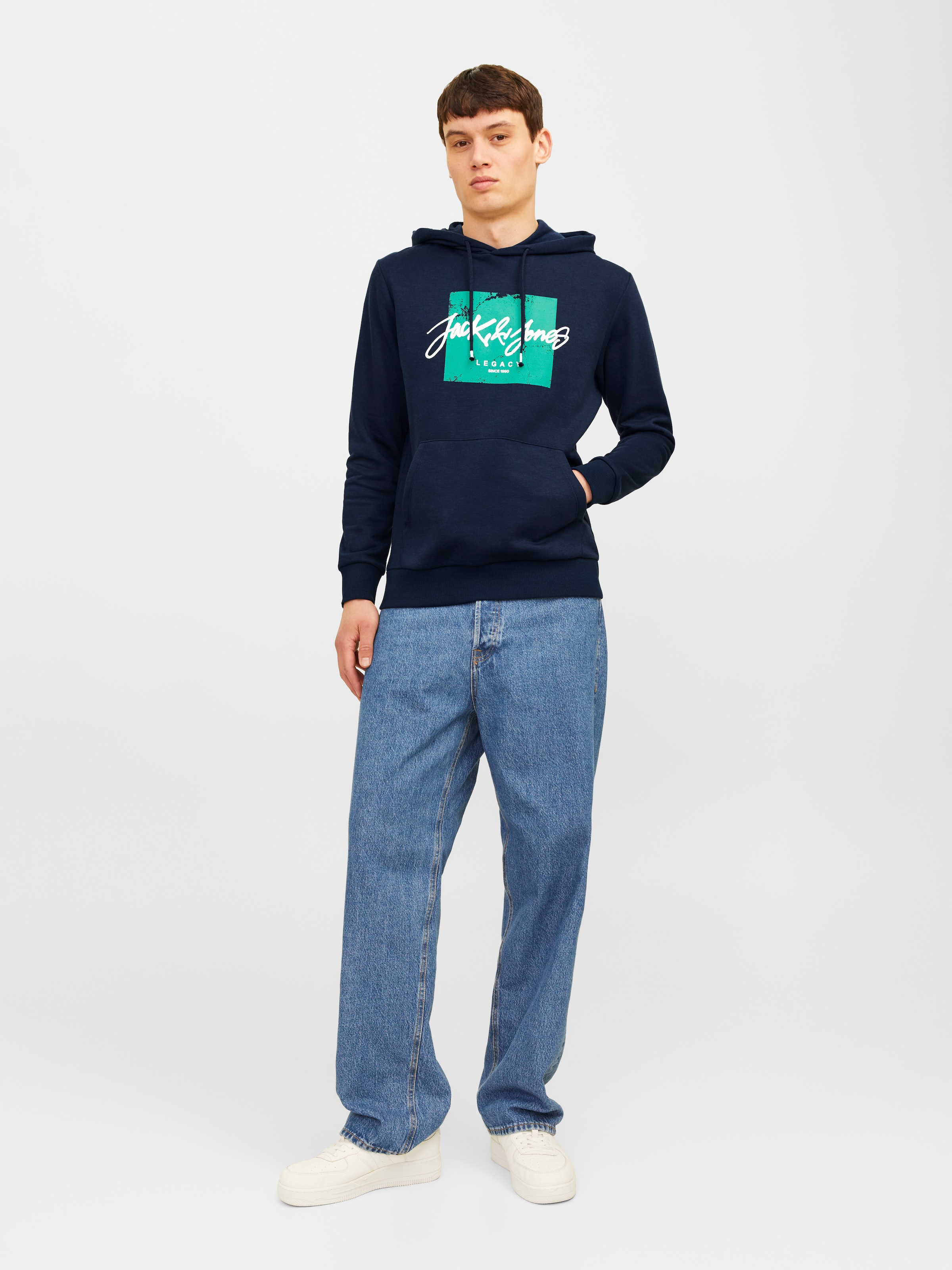 Jack & Jones Kapuzensweatshirt »JJTILEY SWEAT HOOD«