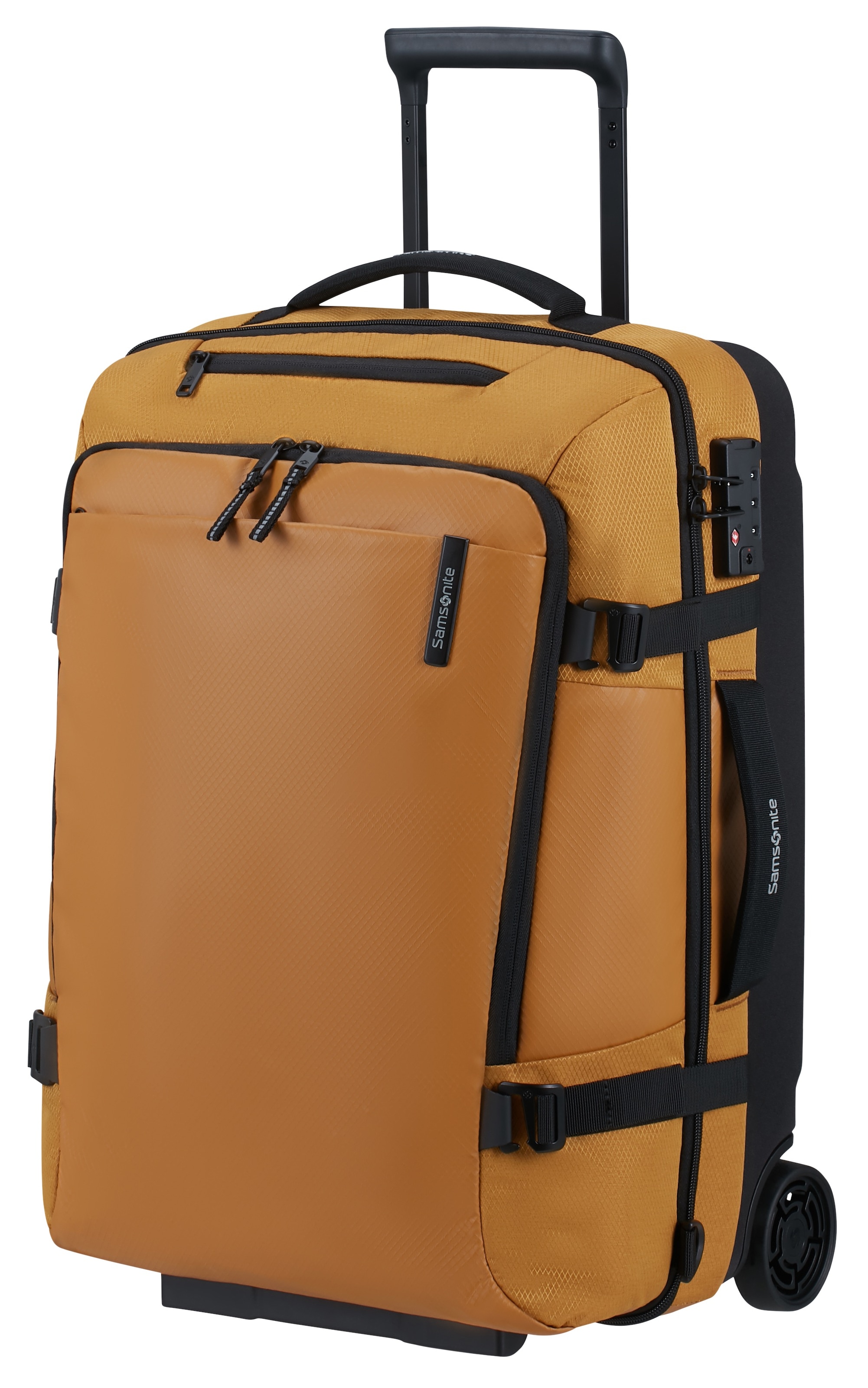 Samsonite Reisetasche »ARMOX, 55 cm«, Duffle mit Rollen TSA-Schloss Packgurte Trolley-Gestänge