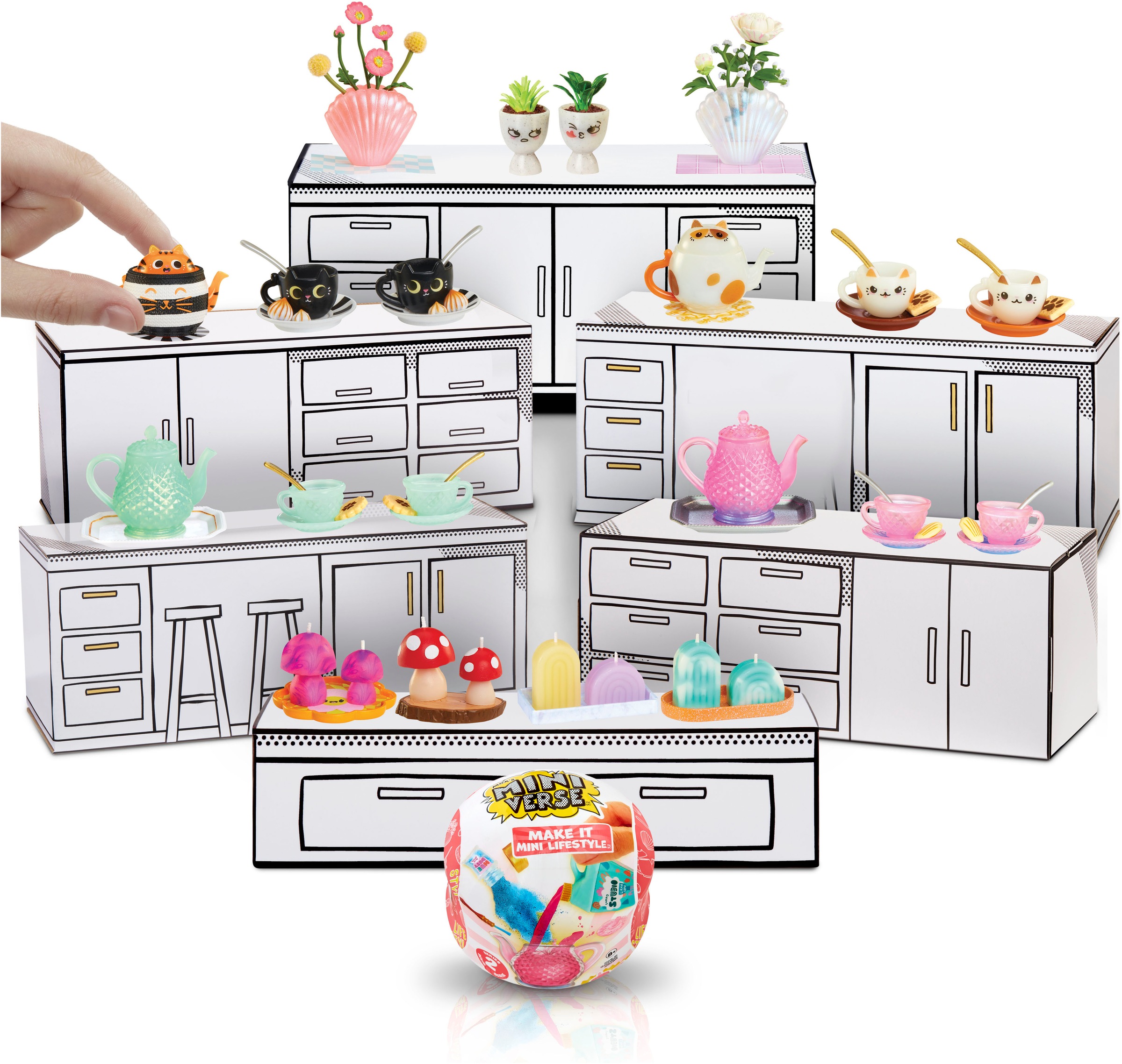 MGA ENTERTAINMENT Kreativset »MGA's Miniverse - Make It Mini Lifestyle«, sortierte Lieferung