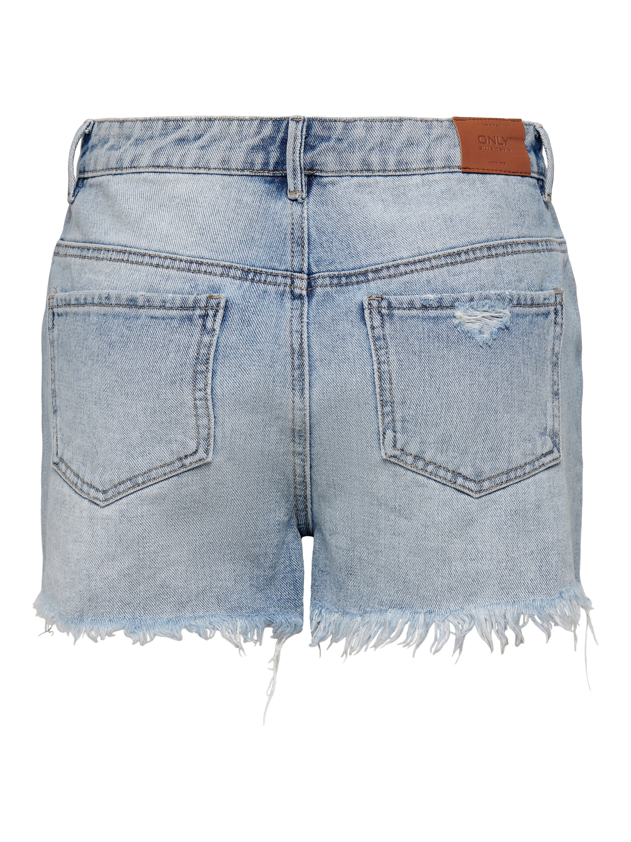 ONLY Jeanshotpants »ONLPACY HW DNM SHORTS NOOS« mit Destroyed Effekt