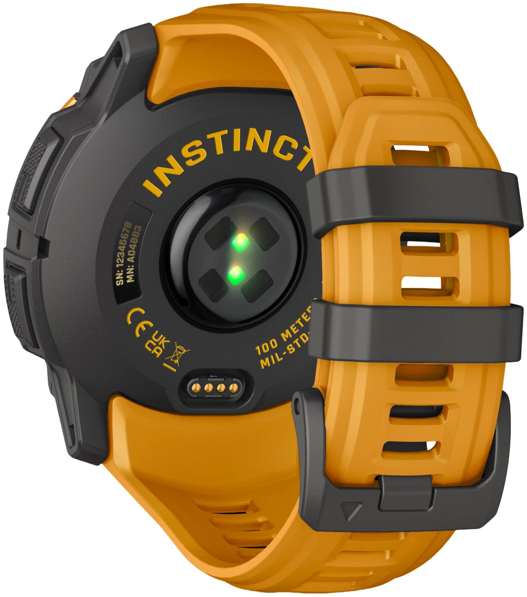 Garmin Smartwatch »Instinct 3 Solar - 50 mm«(/ 1,3 ″)