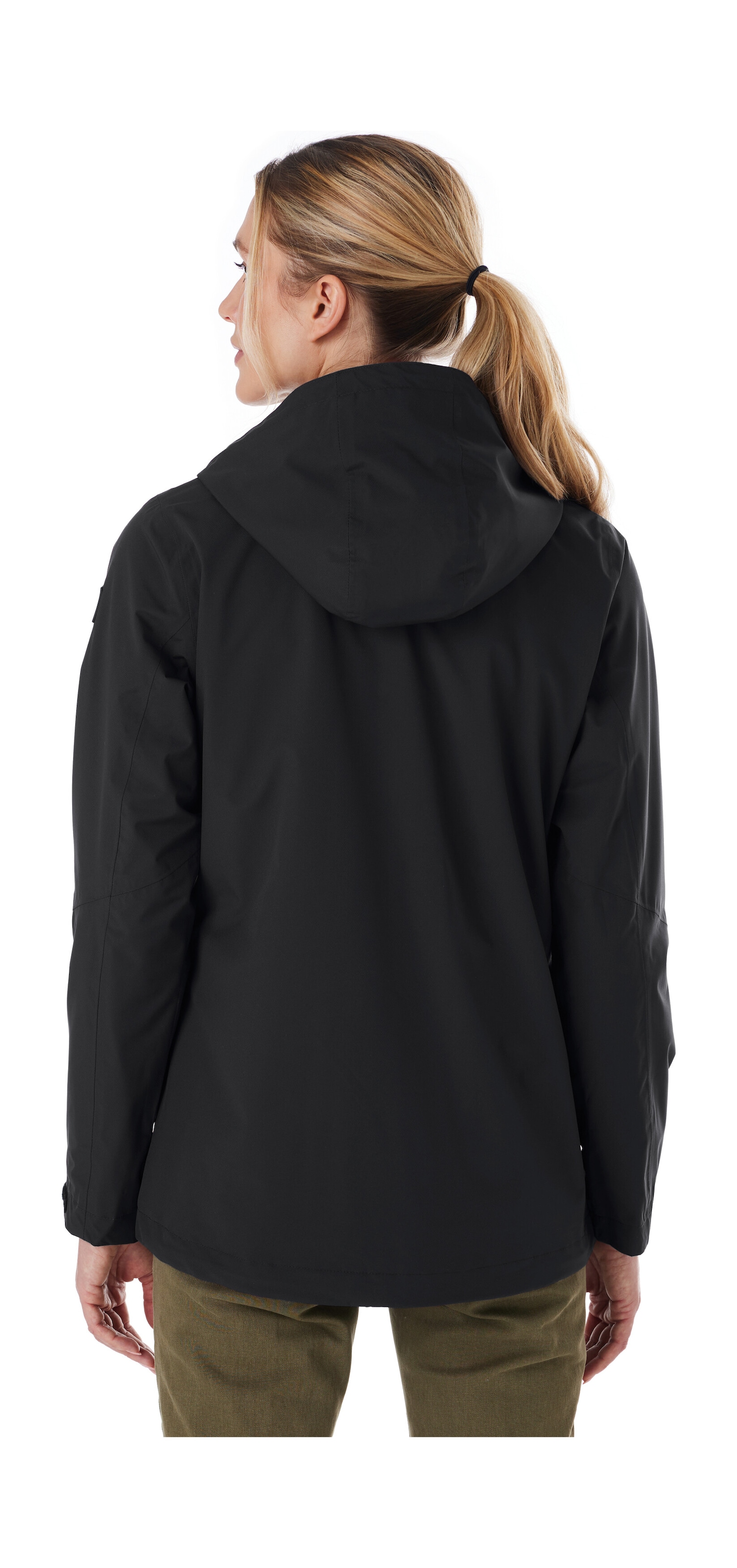Killtec Outdoorjacke »Damen Regenjacke OOKS 1« Leichte, wasser- und winddichte Jacke, atmungsaktiv, abnehmbare Kapuze