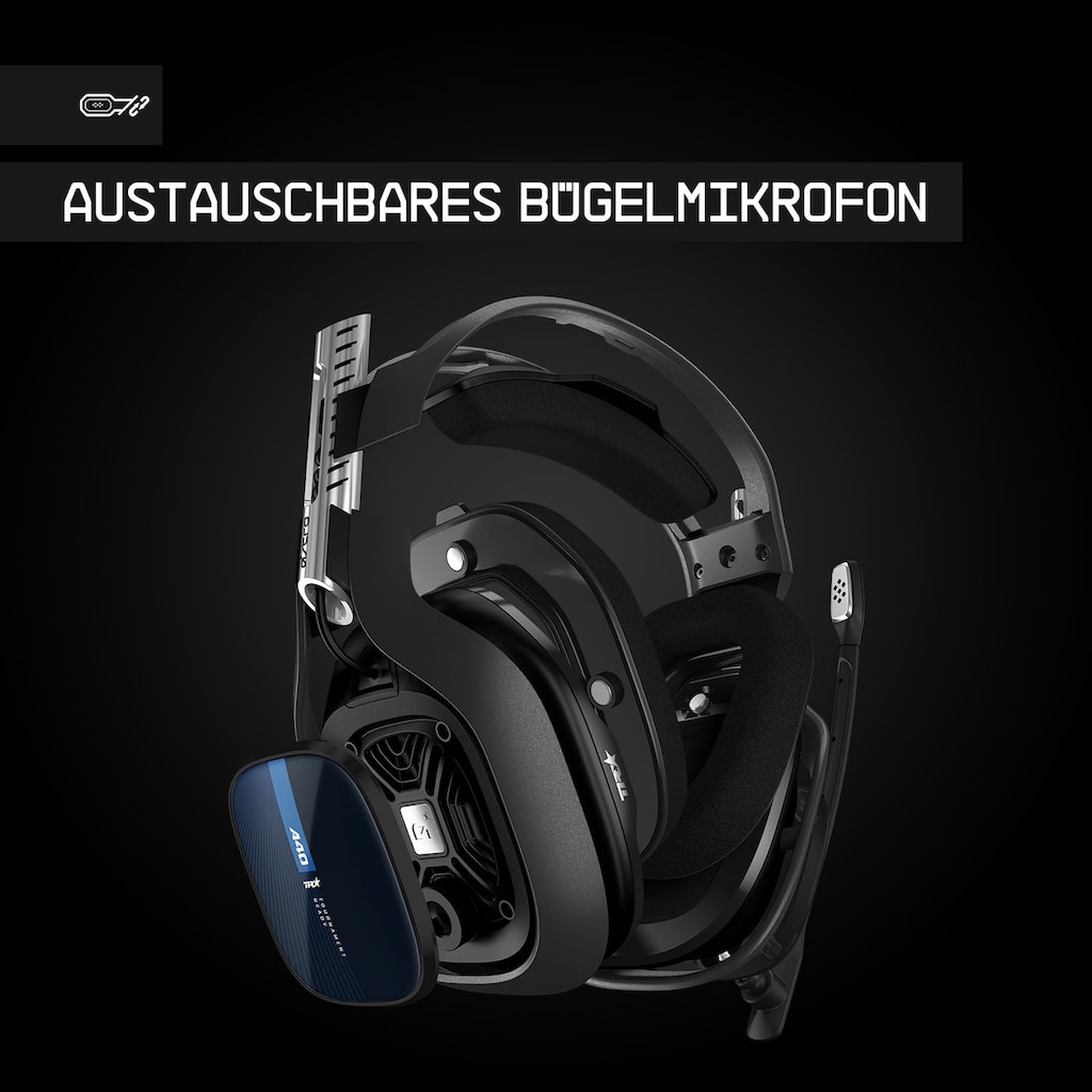 ASTRO Gaming-Headset »A40 TR Headset -NEU- (PS4 & PC)«, Rauschunterdrückung