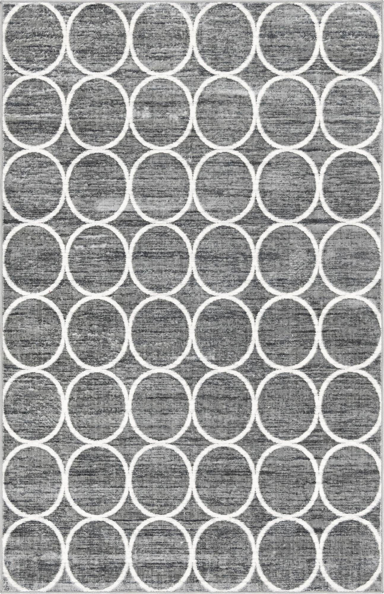 Myflair Möbel & Accessoires Teppich »Titan Trellis«, rechteckig, Kurzflor, gewebt, modernes Design, Motiv Kreise