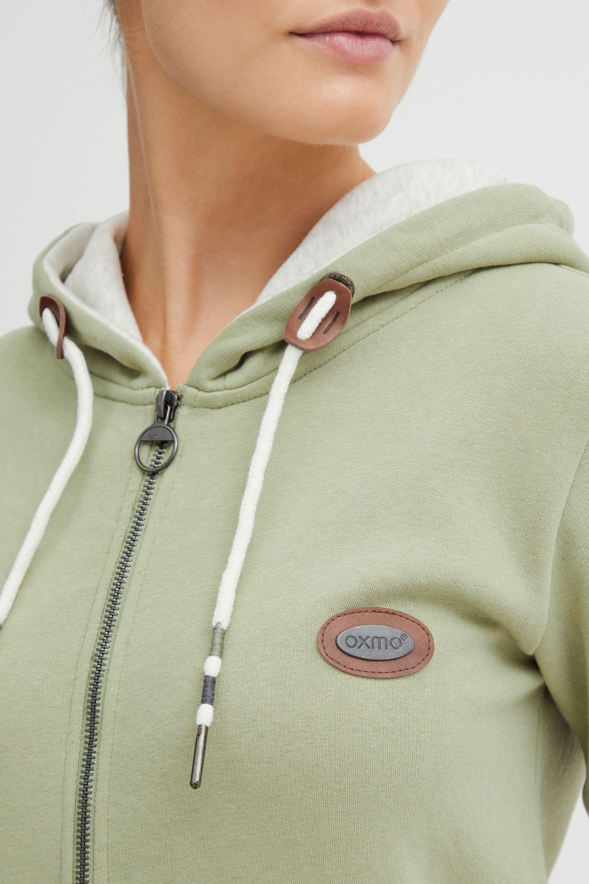 OXMO Funktions-Kapuzensweatjacke »Strickjacke OXKate«