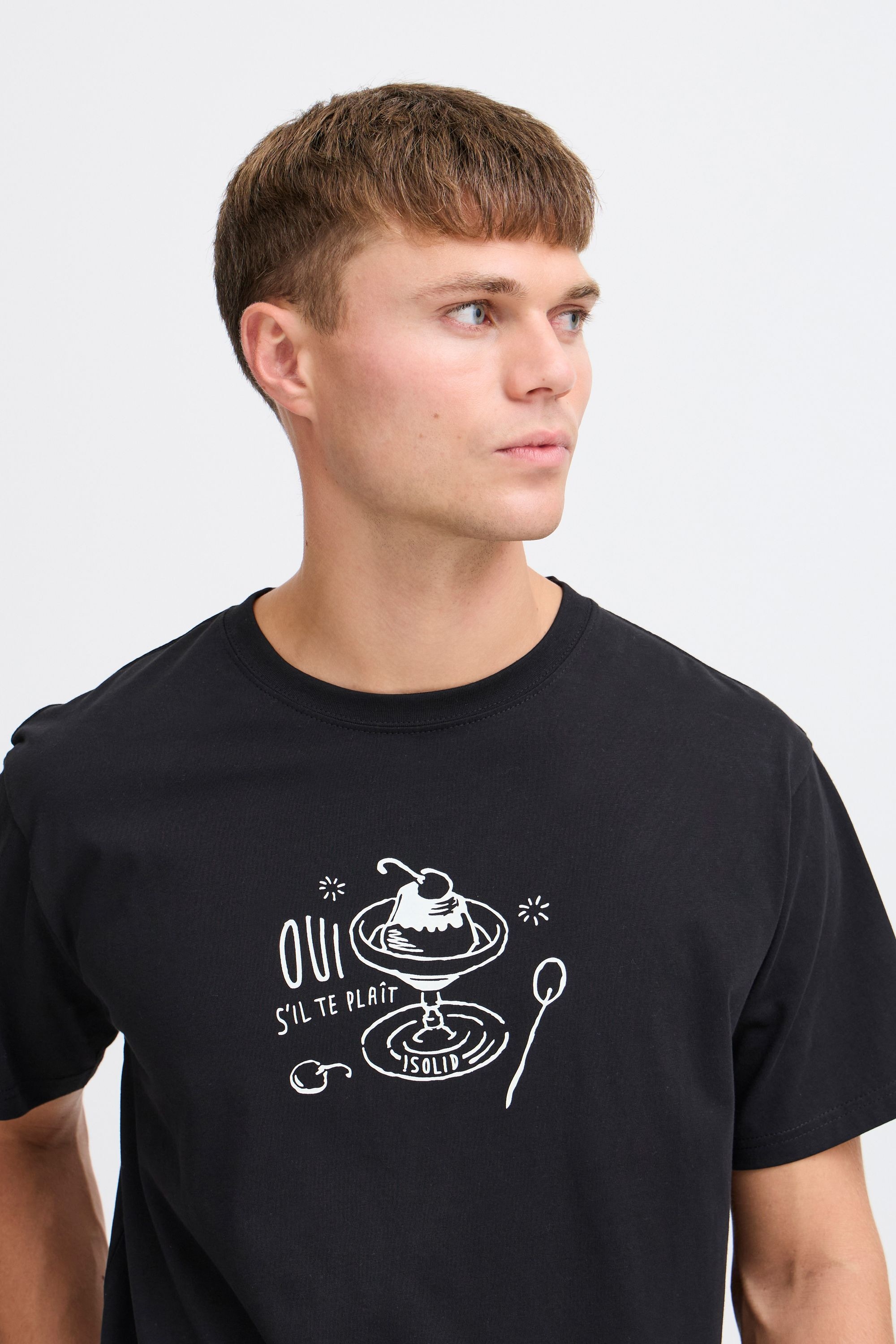 !Solid T-Shirt »T-Shirt SDNOLAN«