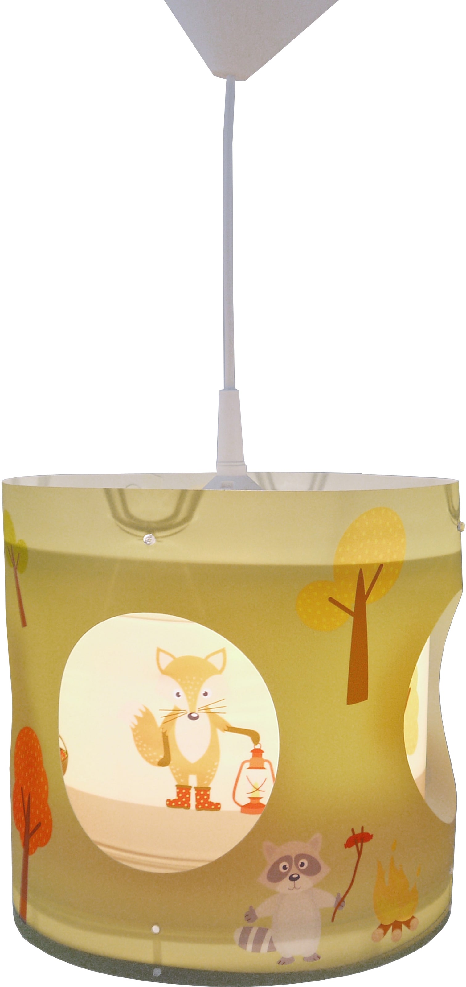 niermann Hängeleuchte »Waldtiere« E27 1 Stk. Dreh-Pendelleuchte Waldtiere