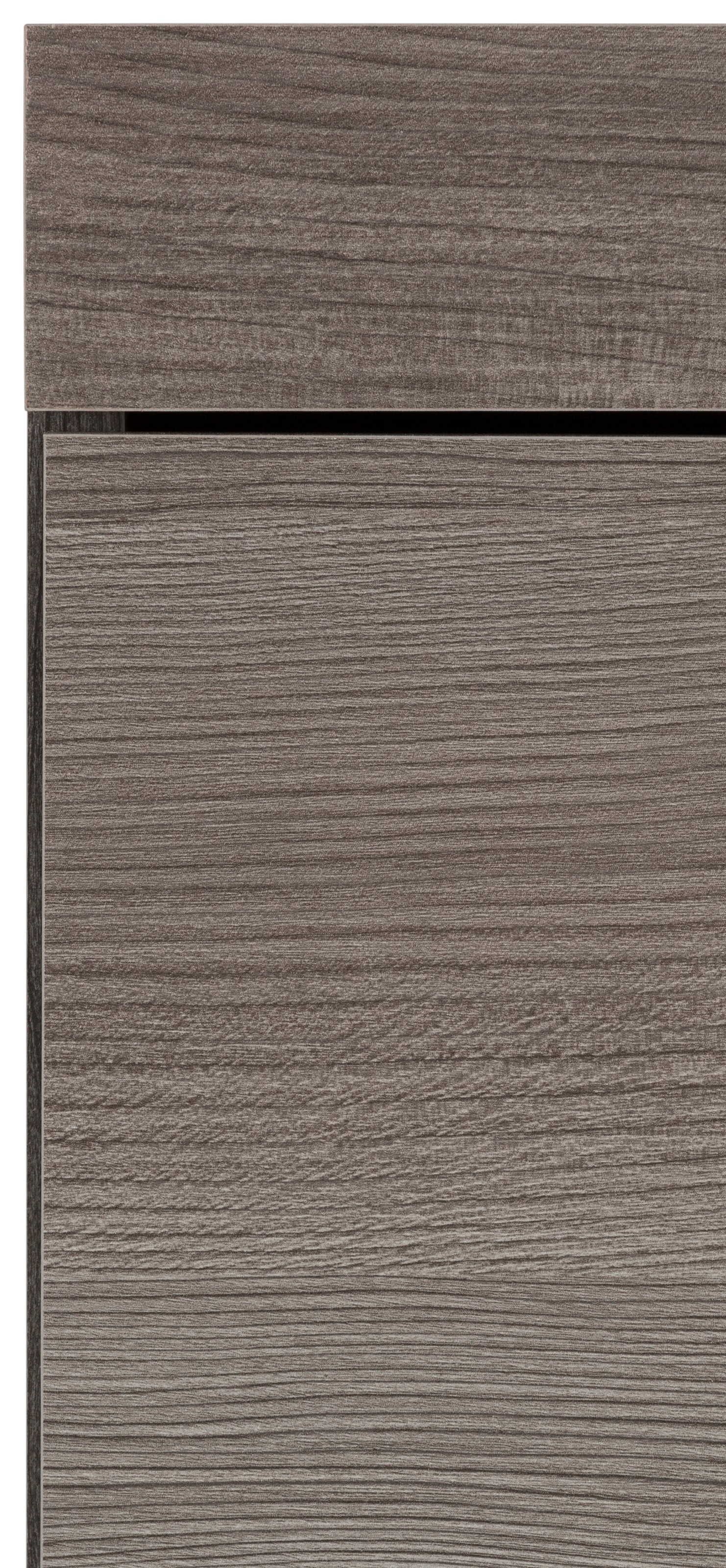 welltime Waschbeckenunterschrank »Royan«, Waschtisch mit 2 Fächern in Rauchsilber - Maße (B/T/H) 58/31/57 cm