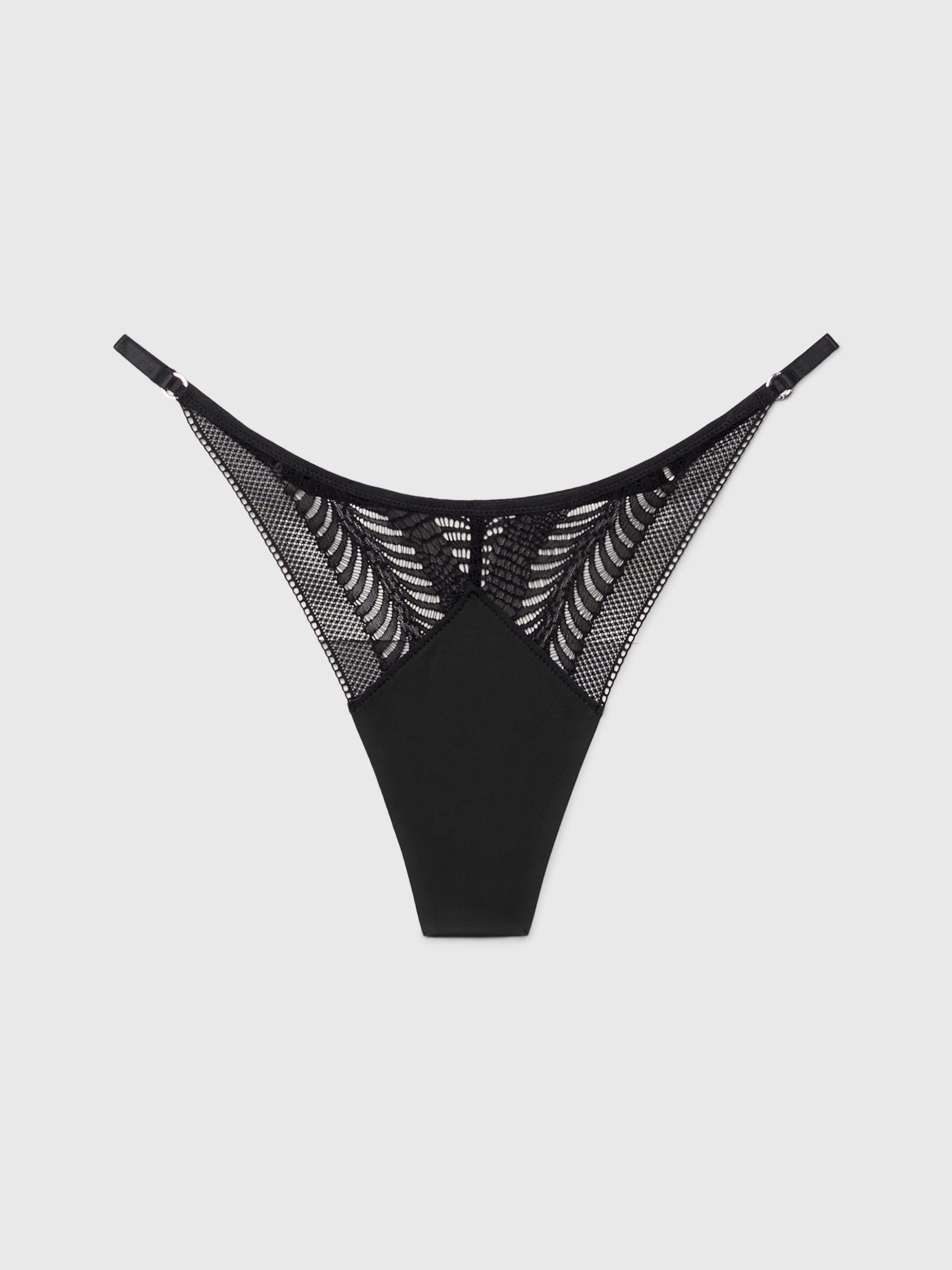 Calvin Klein Underwear String »THONG«, mit Spitzeneinsatz
