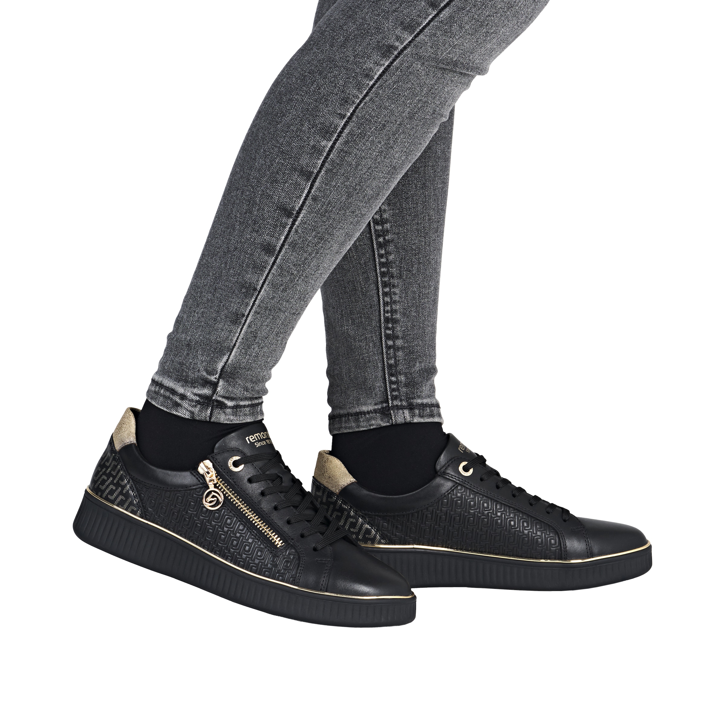 Remonte Plateausneaker »Elisabeth Hurley-Collection«, Schnürschuh, Halbschuh, Freizeitschuh mit Lite´n Soft Ausstattung