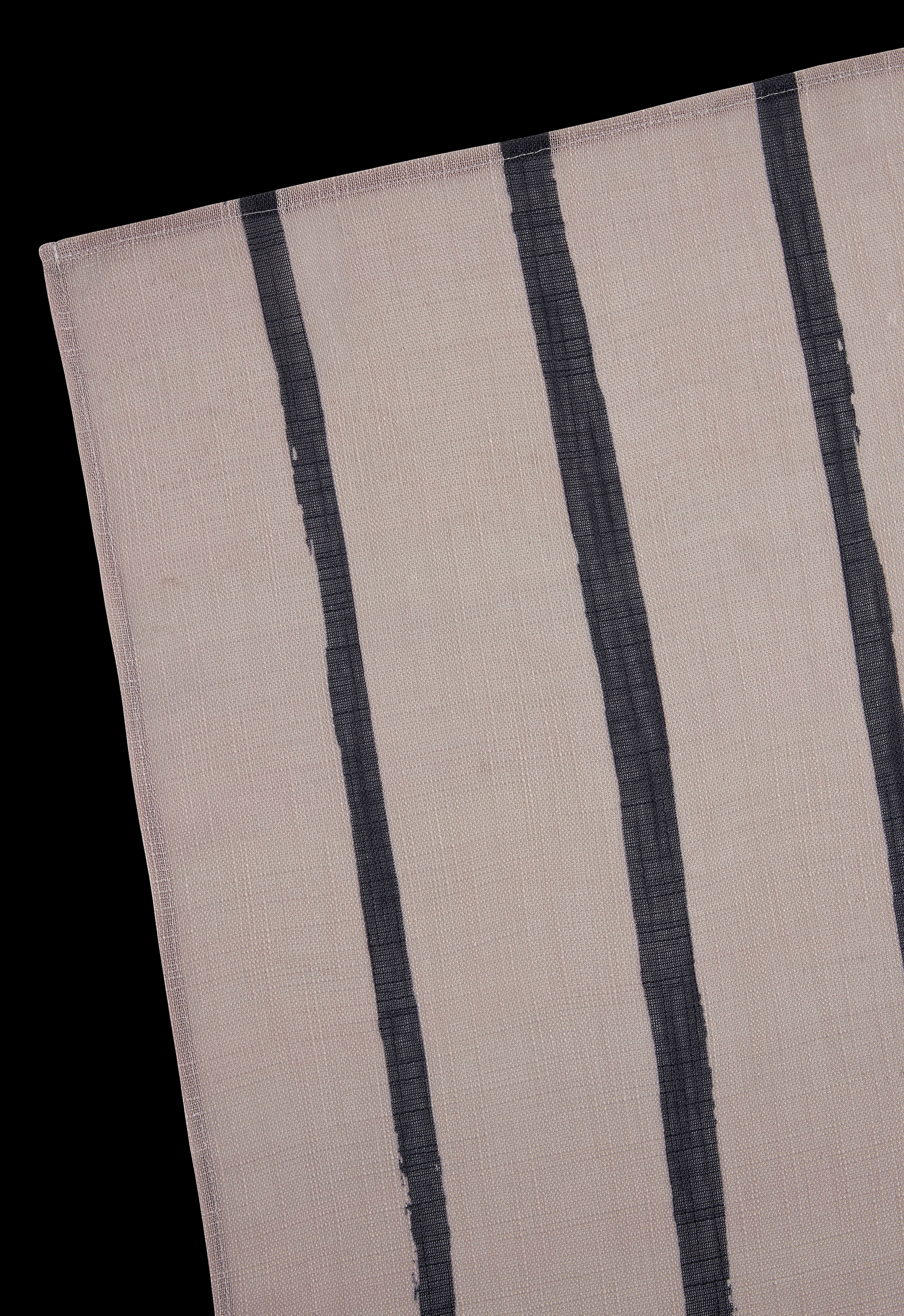 LeGer Home by Lena Gercke Gardine »Zayla« Stangendurchzug 1 Stk. tlg. Leinenoptik, Stangendurchzug, Pflegeleicht, leichtes Material