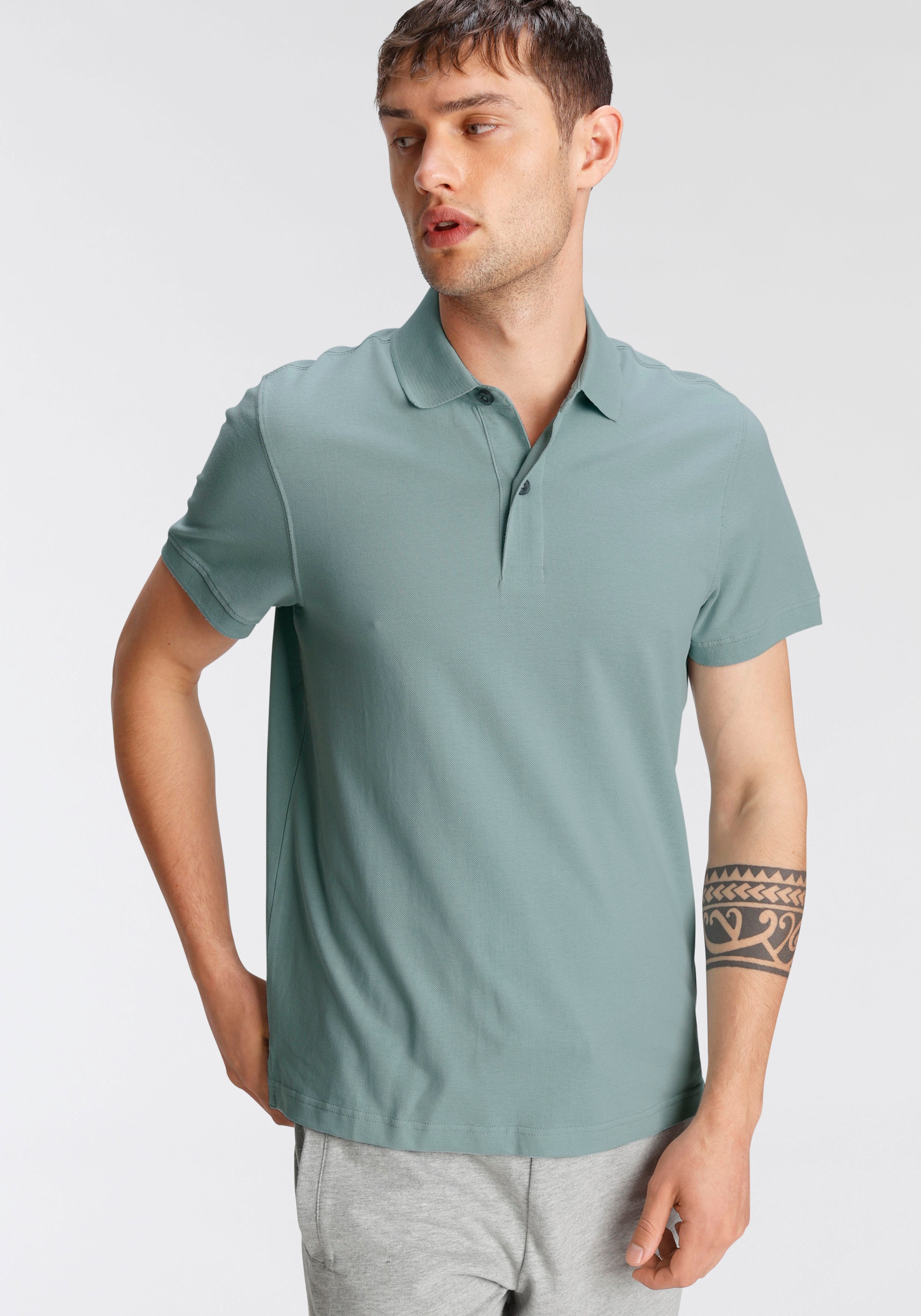 OTTO products Poloshirt »GOTS zertifiziert - nachhaltig aus Bio-Baumwolle«