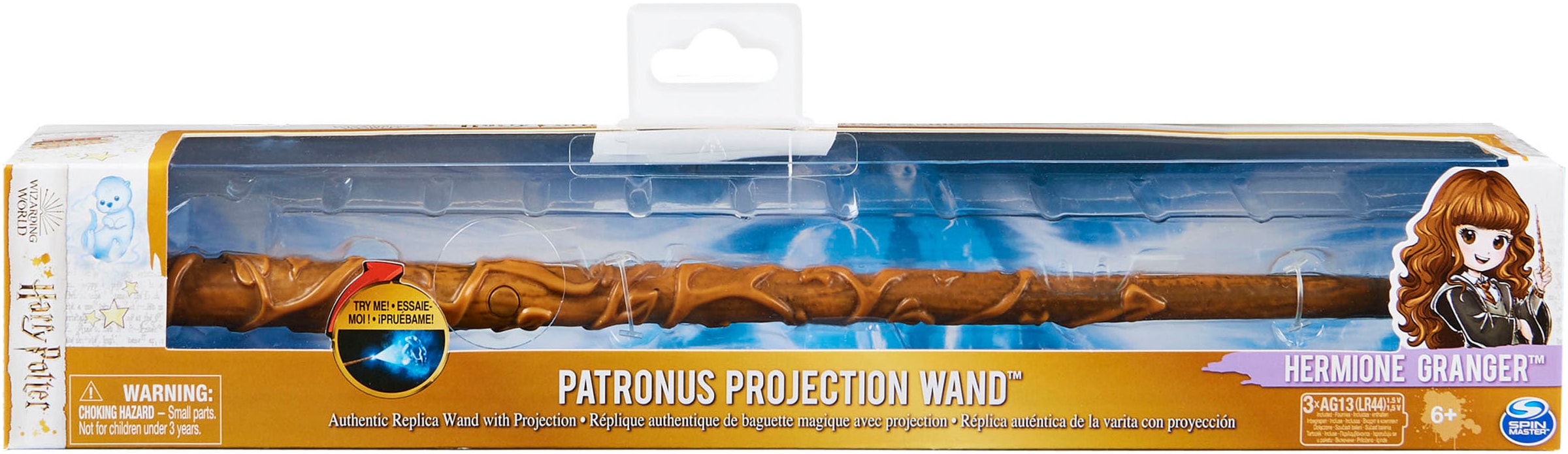 Spin Master Kreativset »Wizarding World - Patronus-Projection-Zauberstab Hermine«, mit Projektion