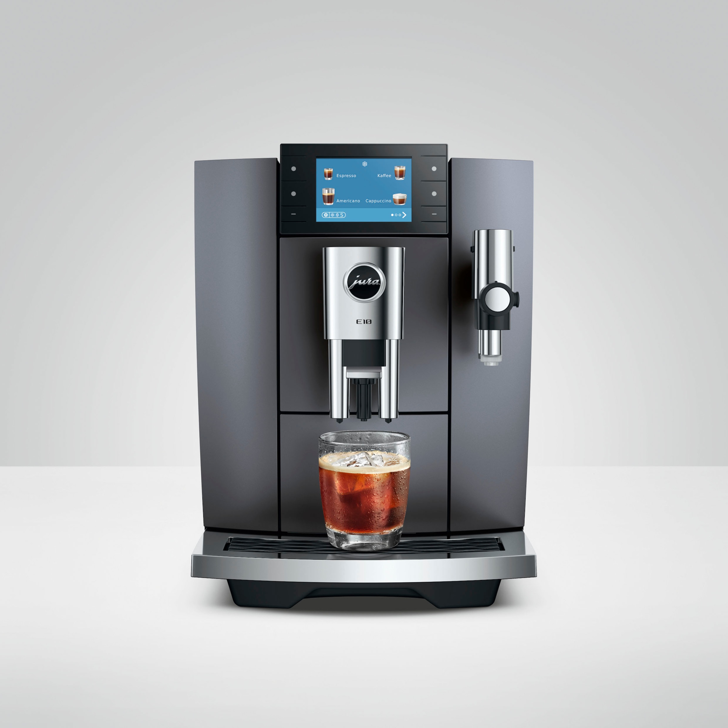 JURA Kaffeevollautomat »E10 Onyx Grey (EA)«