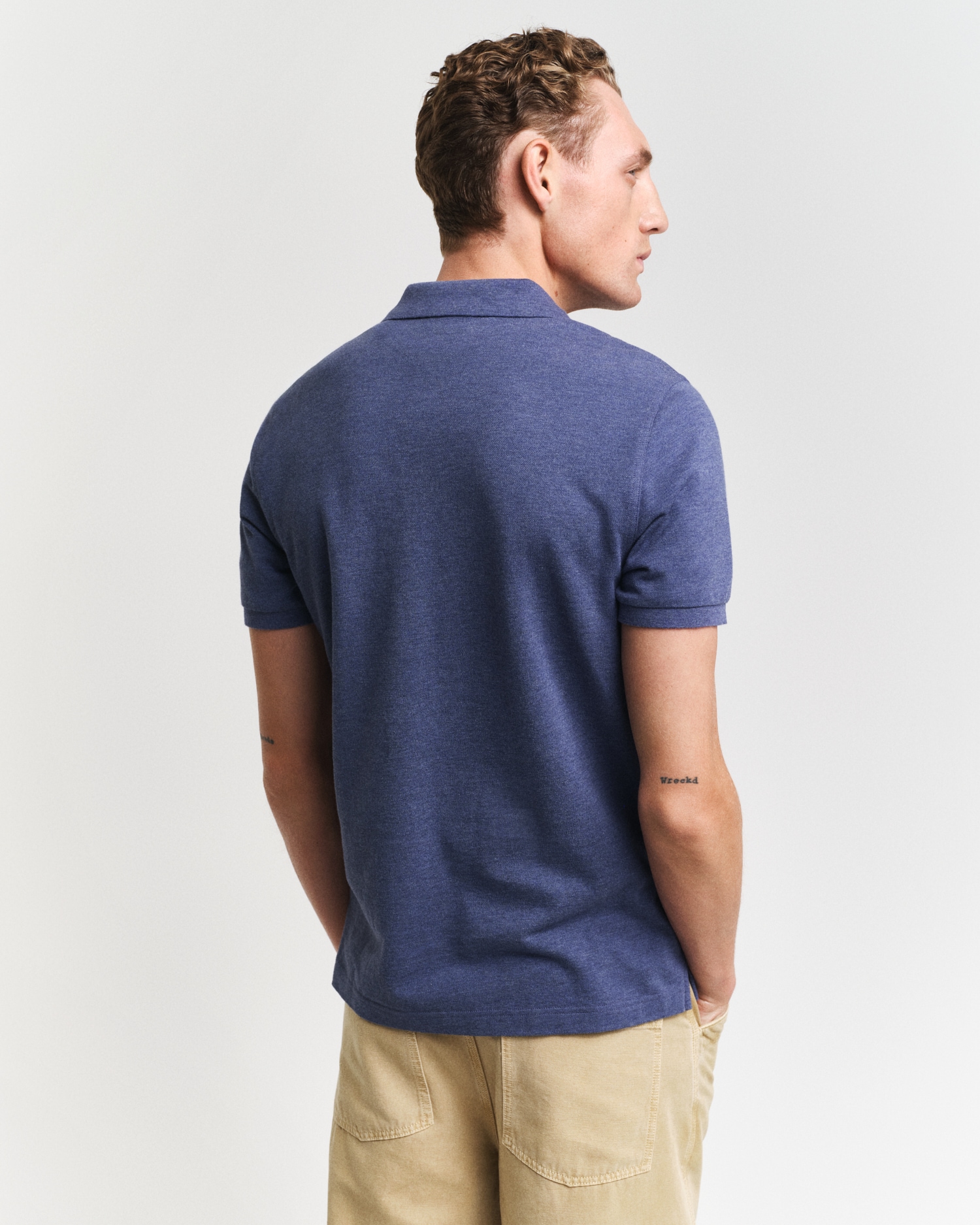 Gant Poloshirt »REG SHIELD SS PIQUE POLO«, mit Logo und Flachstrickkragen 100% Baumwolle Pique