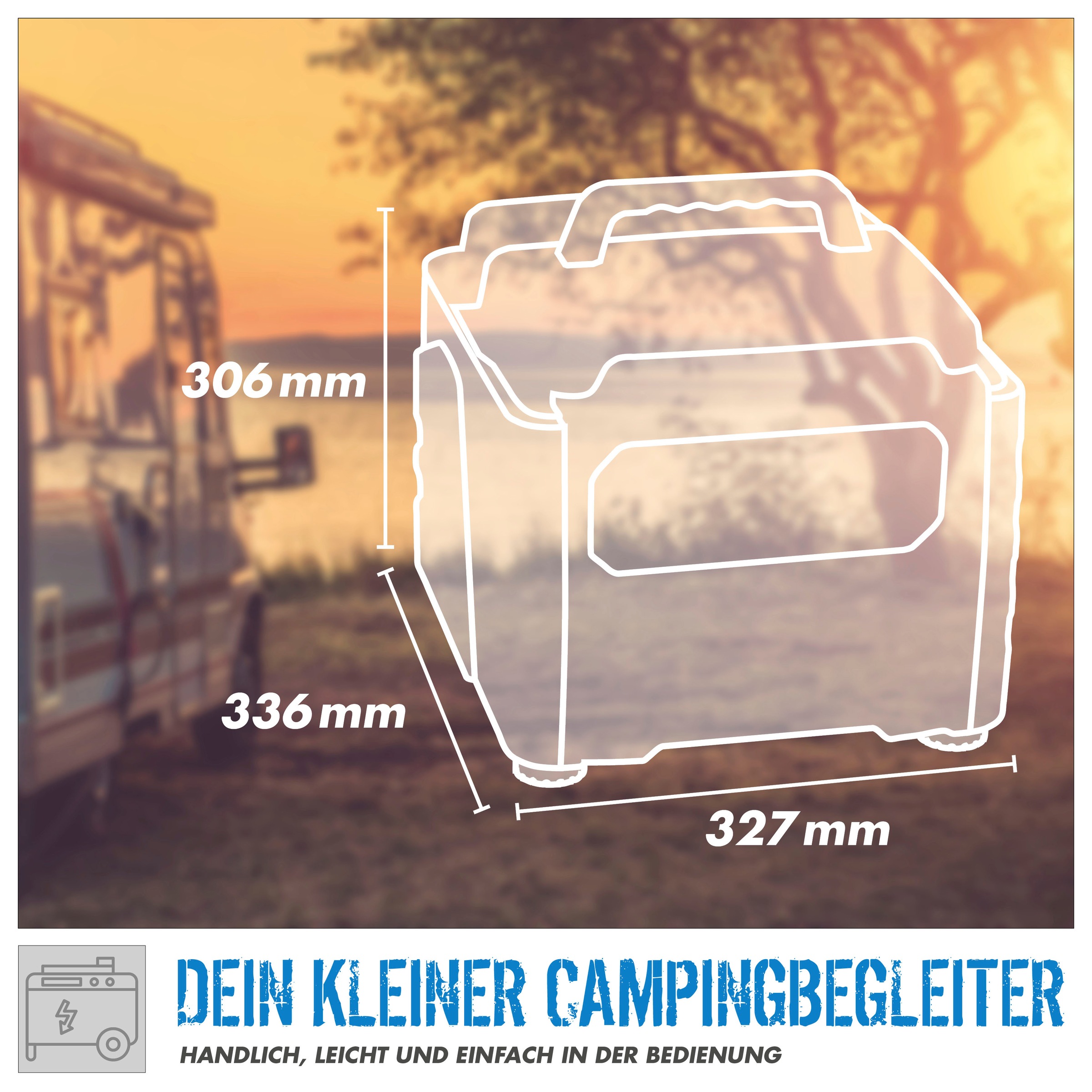 Güde Stromerzeuger »Inverter »ISG 1200-1 Q««