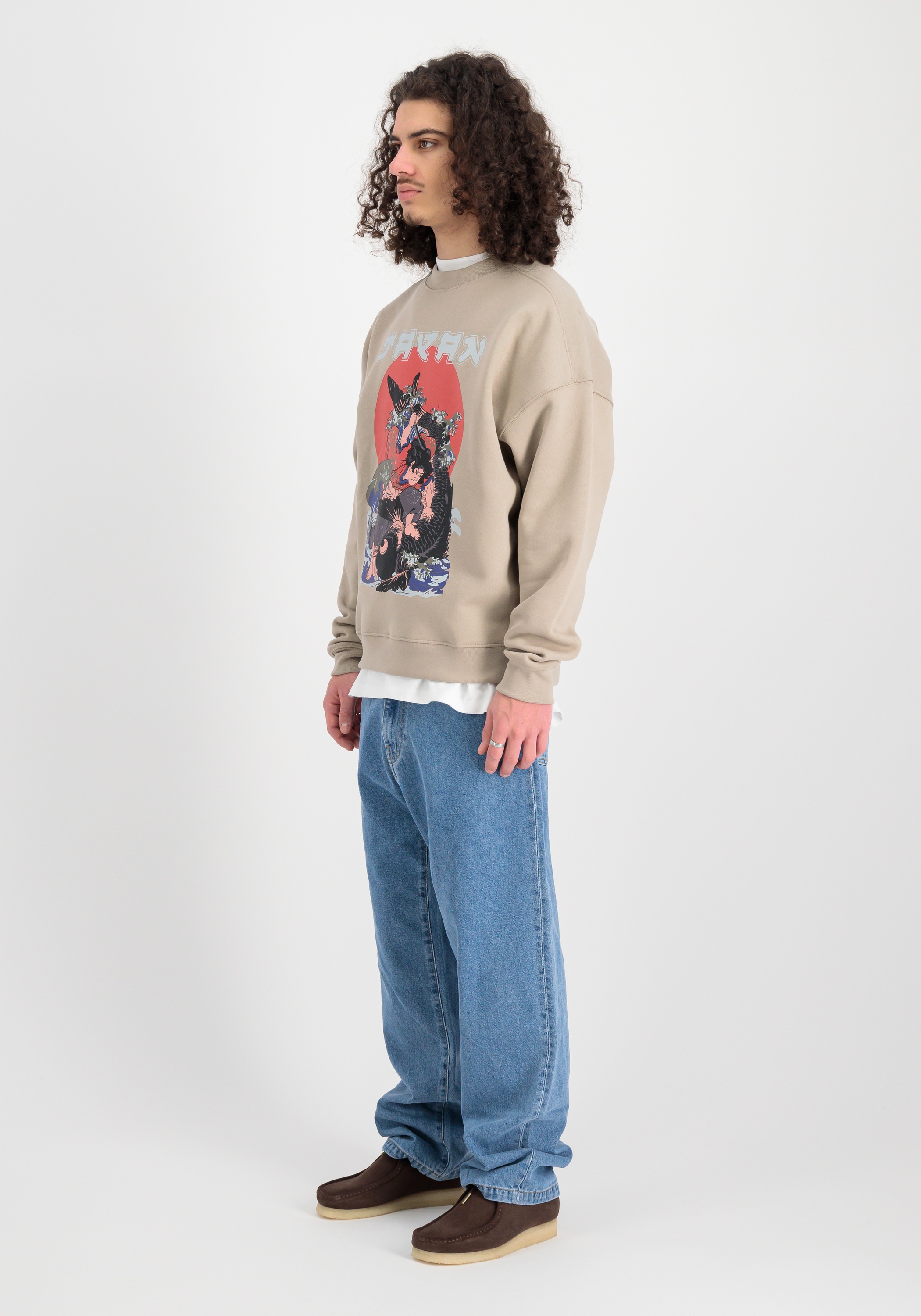Alpha Industries Sweater »Alpha Industries Men - Sweatshirts Japan Warrior Sweater«