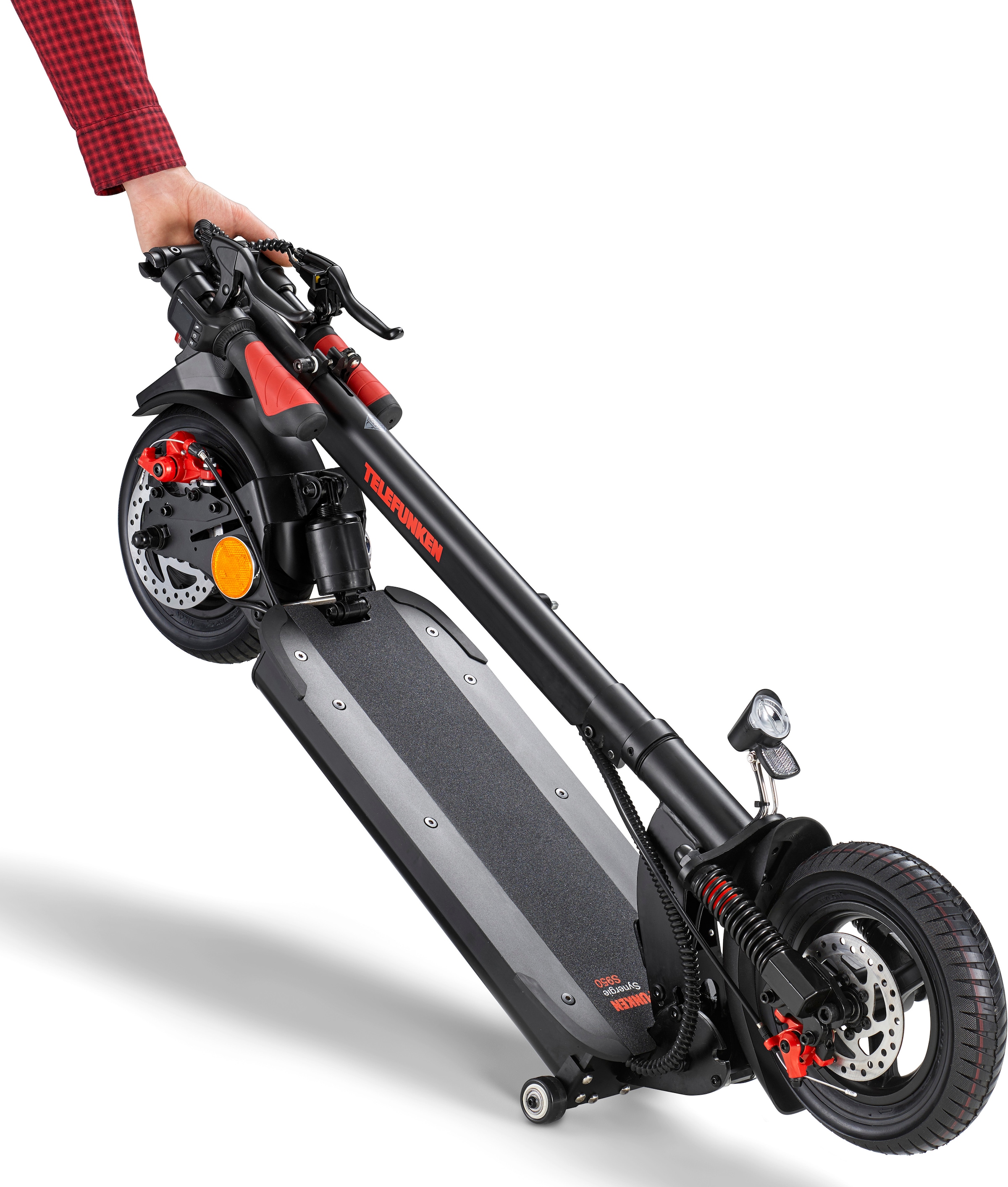 Telefunken E-Scooter »Synergie S950«, mit Straßenzulassung, bis zu 50 km Reichweite, höhenverstellbar