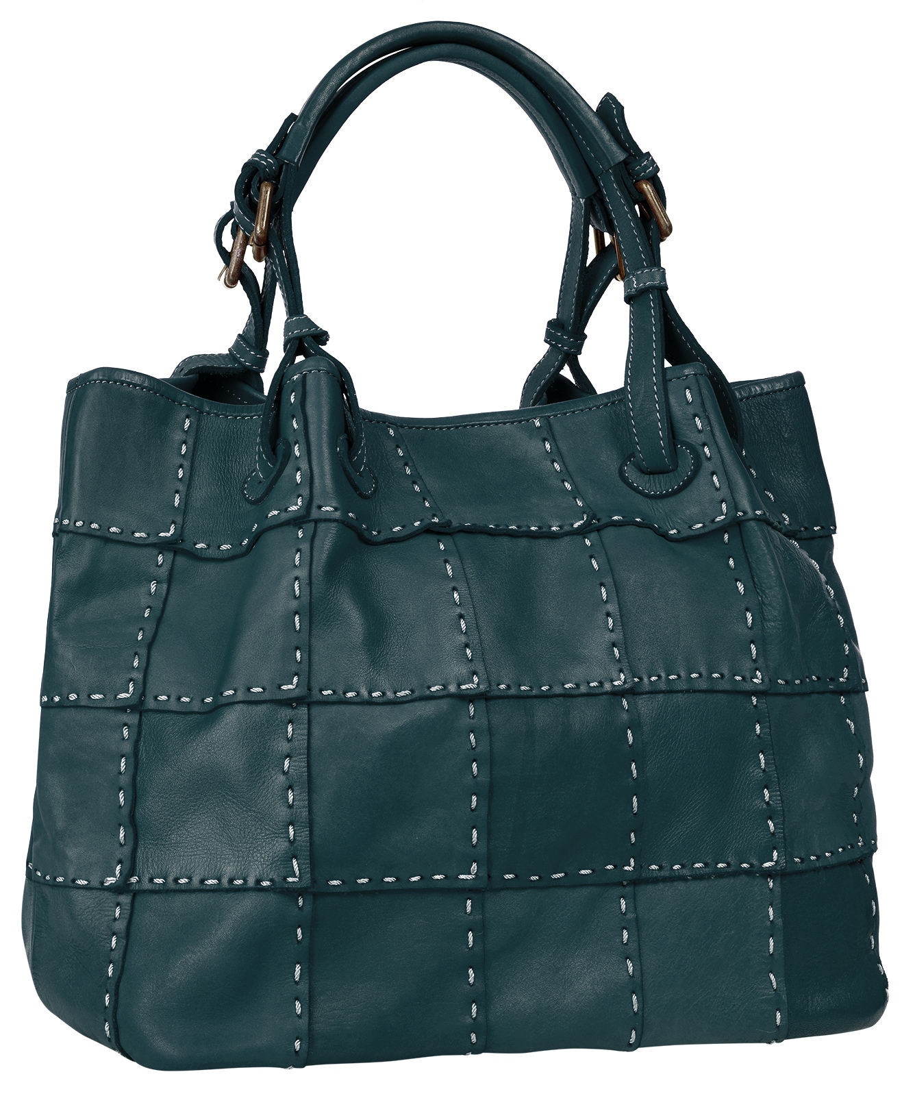Samantha Look Shopper, echt Leder, Made in Italy