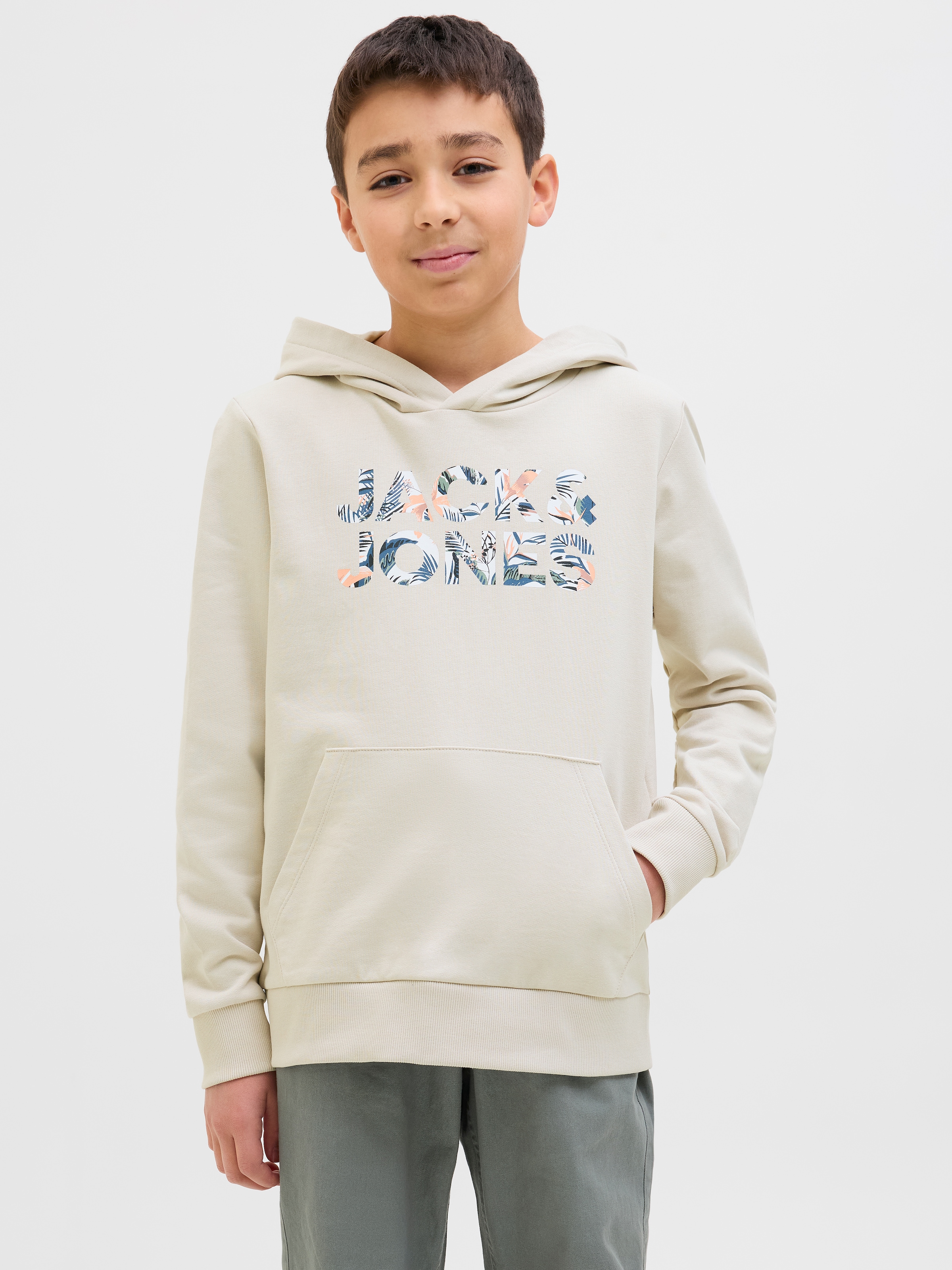 Jack & Jones Junior Kapuzensweatshirt »JJEBRYAN CORP LOGO SWEAT HOOD NOOS JNR«