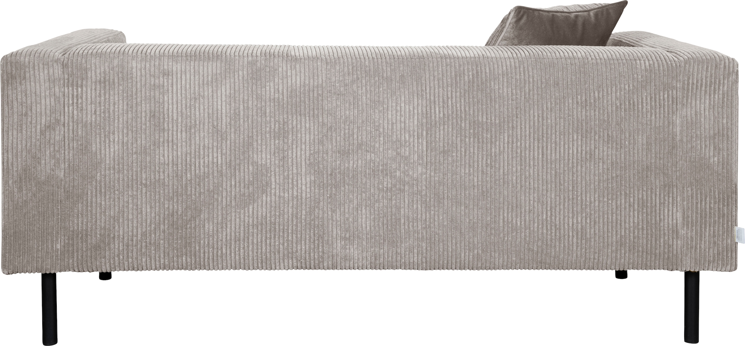 Guido Maria Kretschmer Home&Living 2-Sitzer »Lillibeth Designsofa mit Wellenunterfederung, Maße B/T/H: 155/74/83 cm«, Zierkissen als Wendekissen, in Samtoptik oder Cord