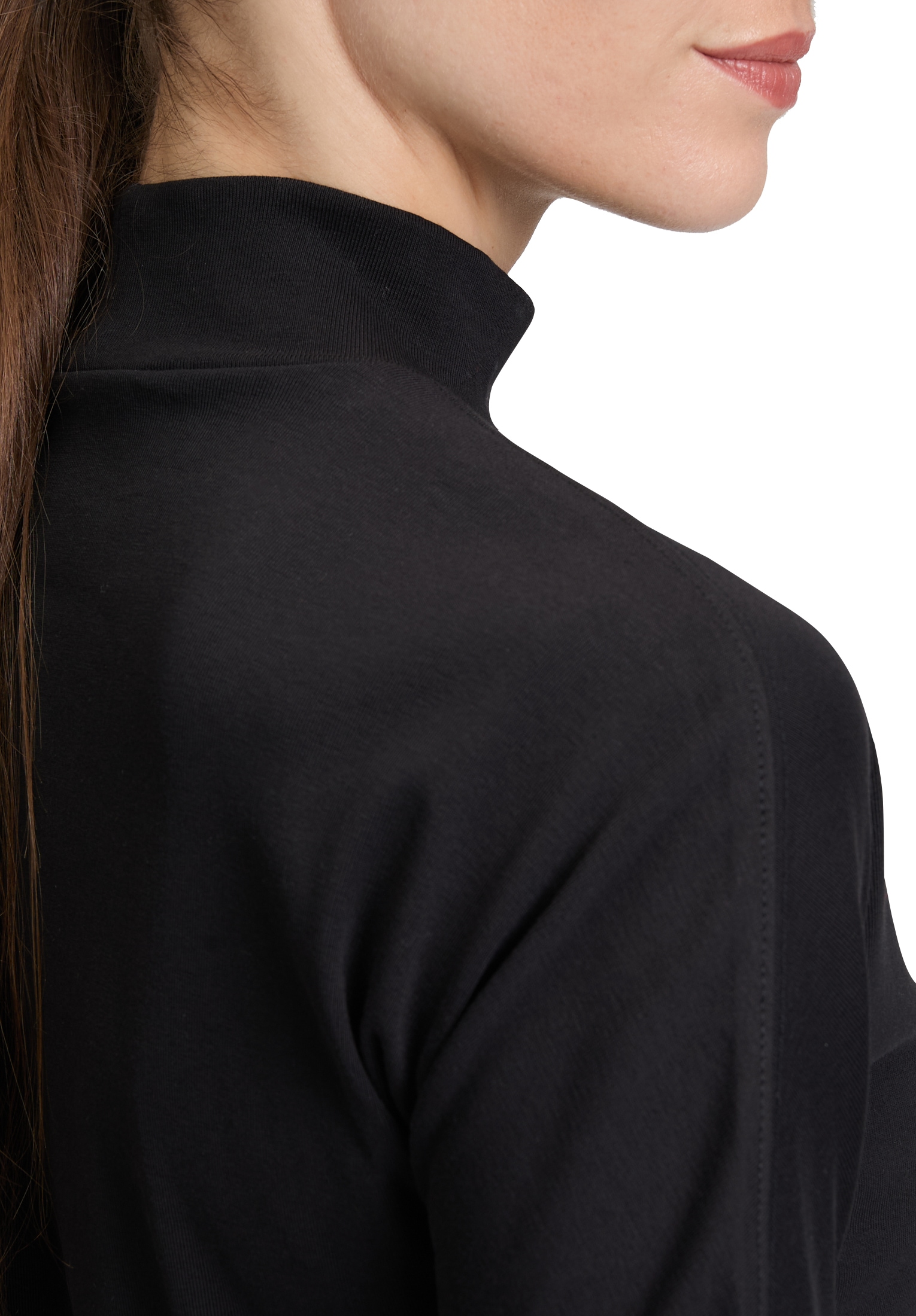 Betty Barclay Langarmshirt »Rollkragenshirt mit Stehkragen«