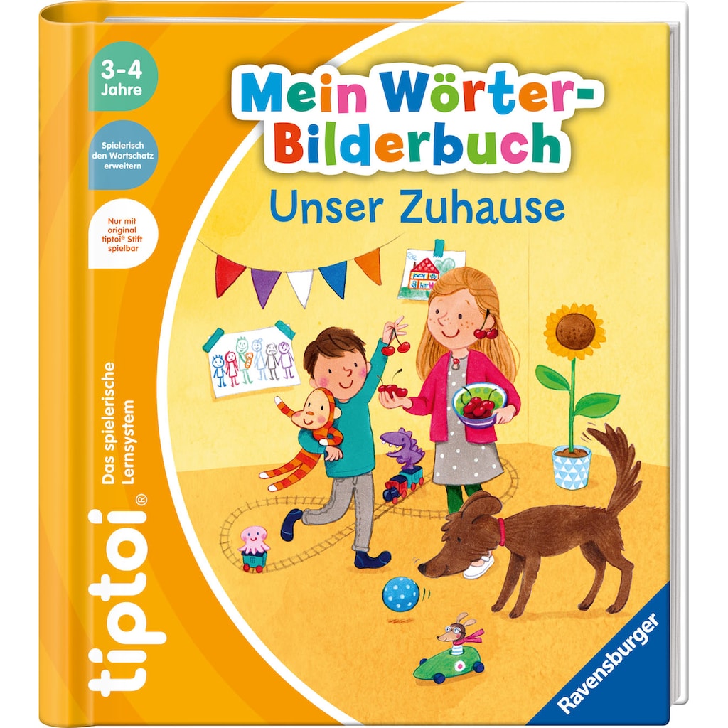 Ravensburger Buch »tiptoi® Mein Wörter-Bilderbuch Unser Zuhause«