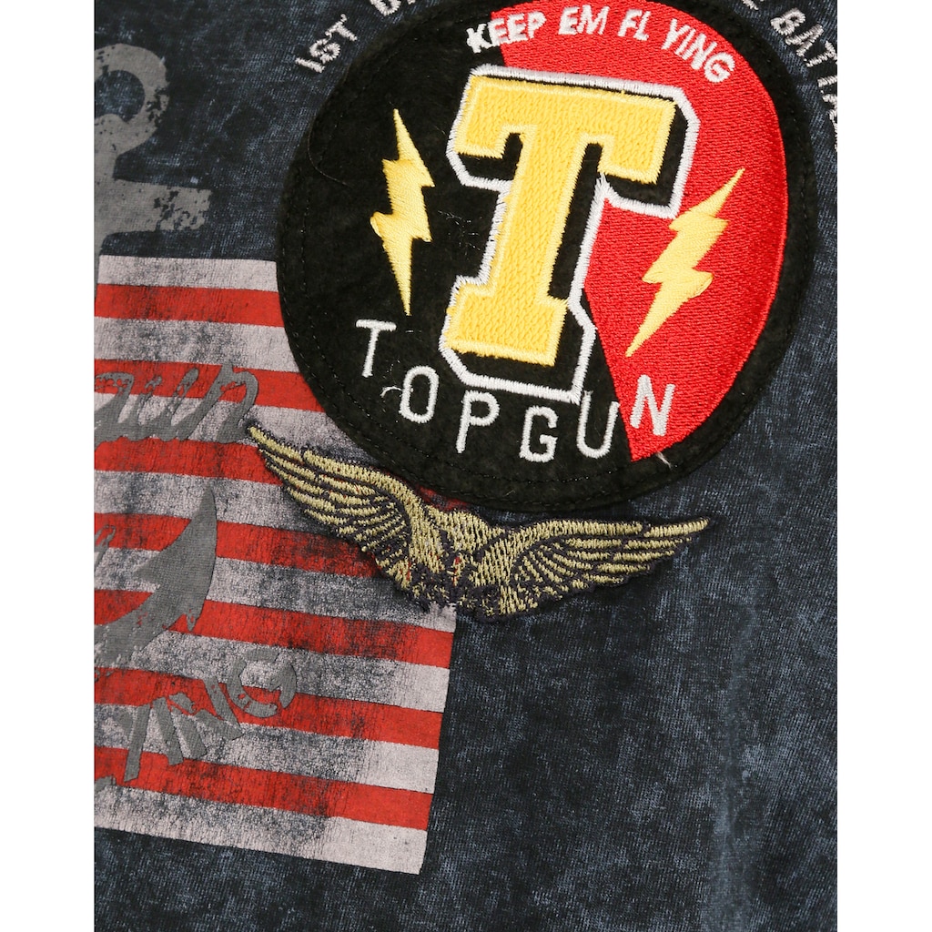 TOP GUN T-Shirt »T-Shirt Anchor TG20191065«