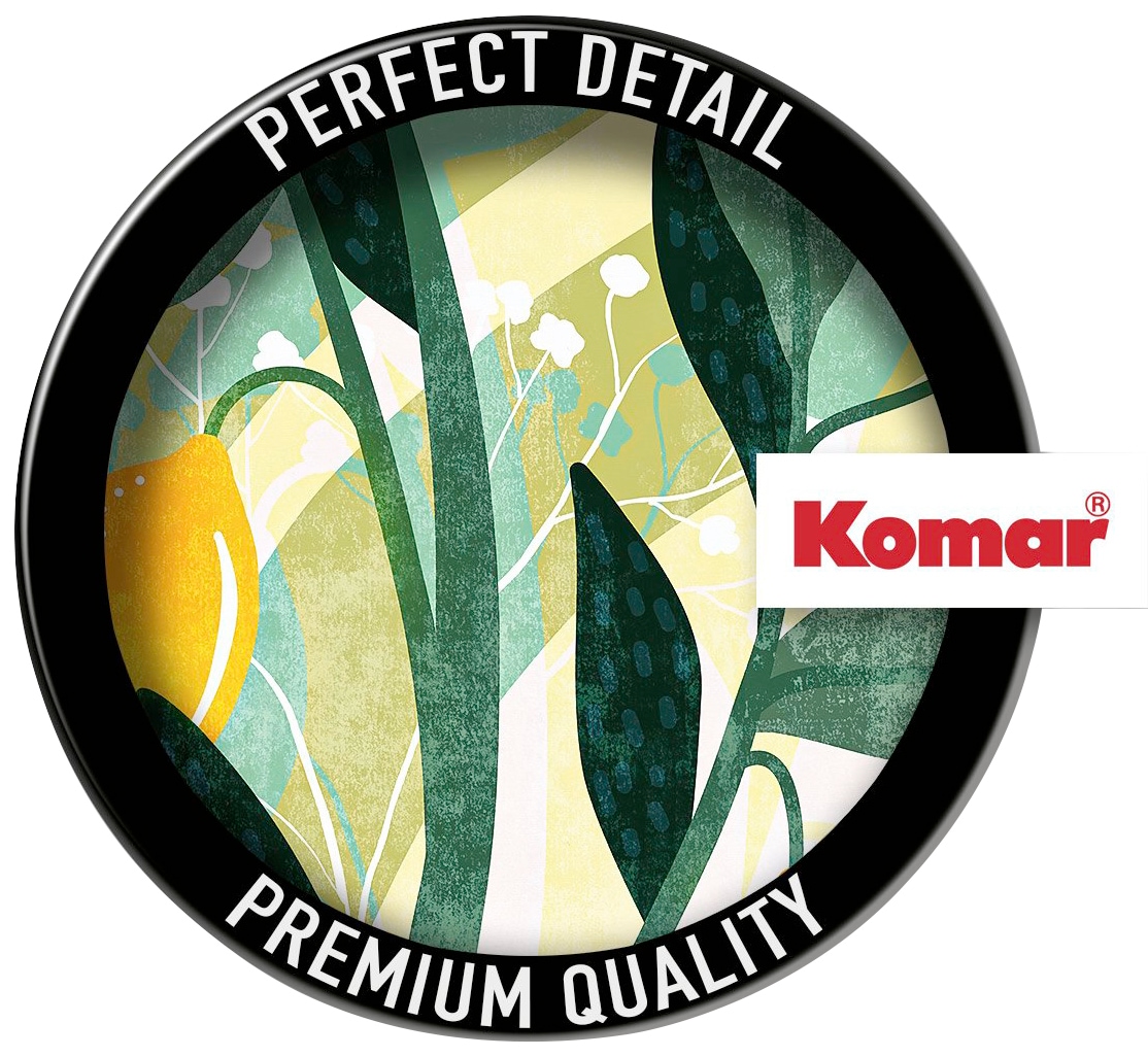 Komar Vliestapete »Digitaldruck Vlies - Lemon Fresh - Größe 200 x 250 cm«, bedruckt, Wohnzimmer, Schlafzimmer