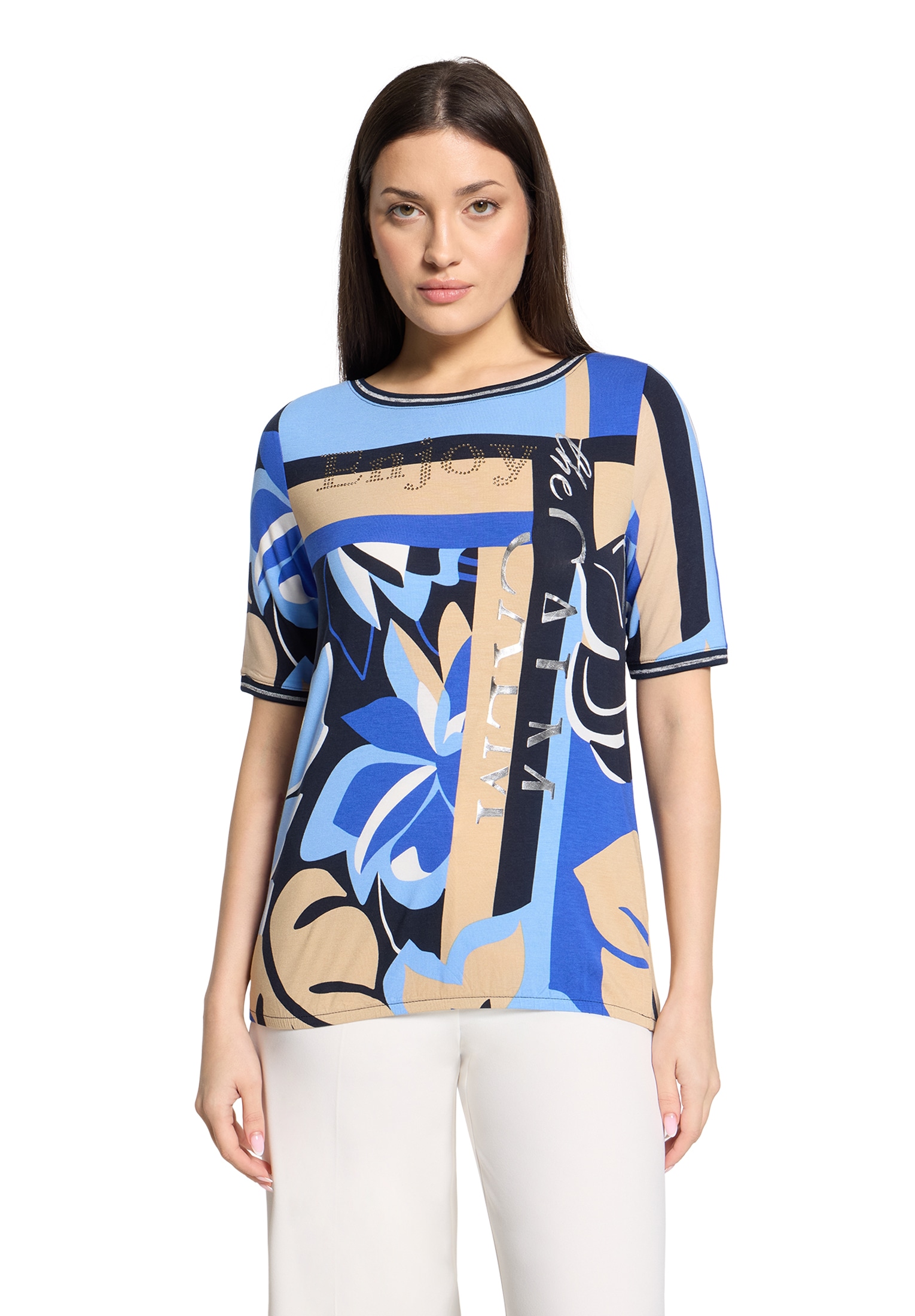 Betty Barclay Rundhalsshirt »Casual-Shirt mit Tunnelzug«