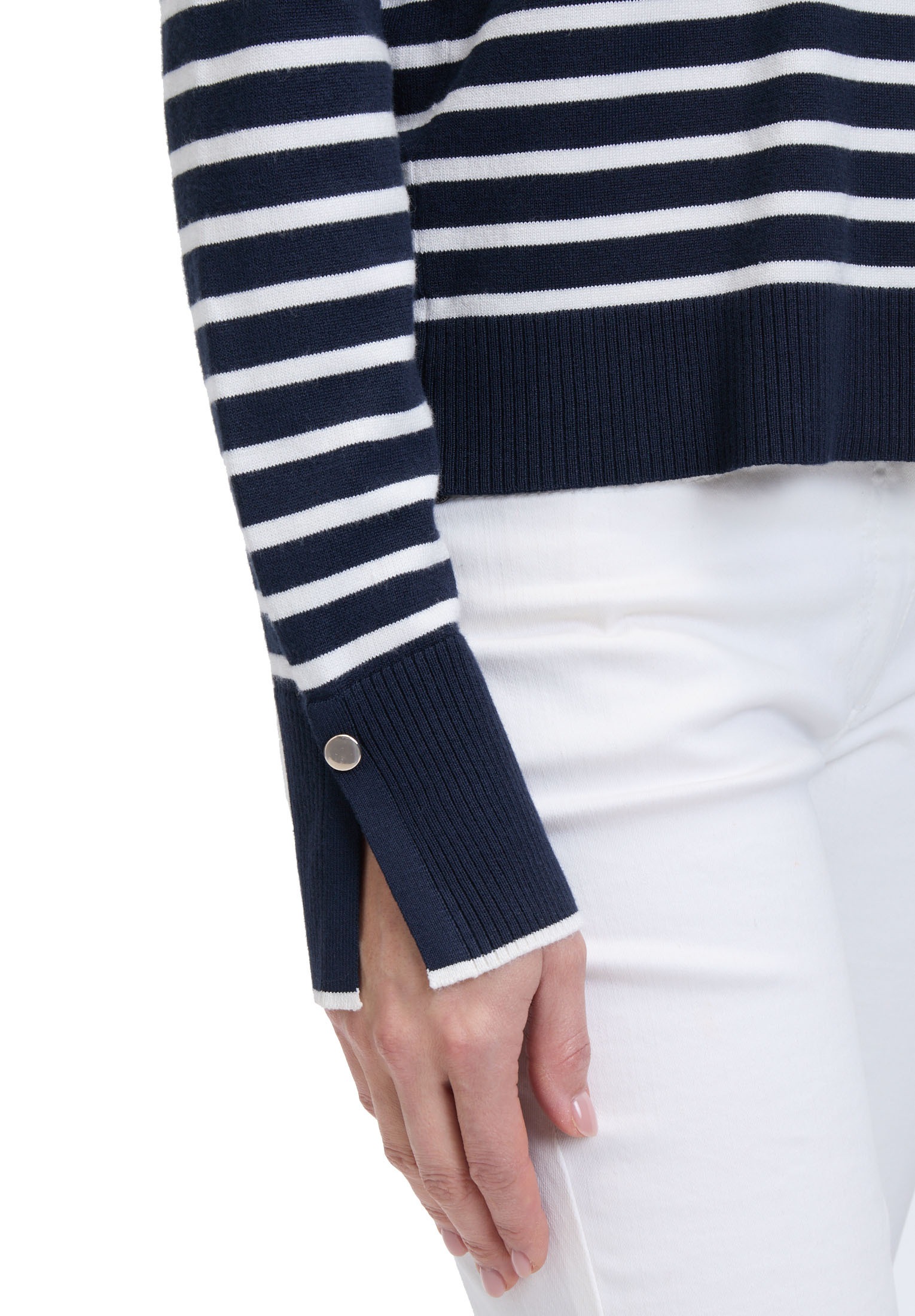 Betty Barclay Strickjacke »Basic-Strickjacke mit Streifen«