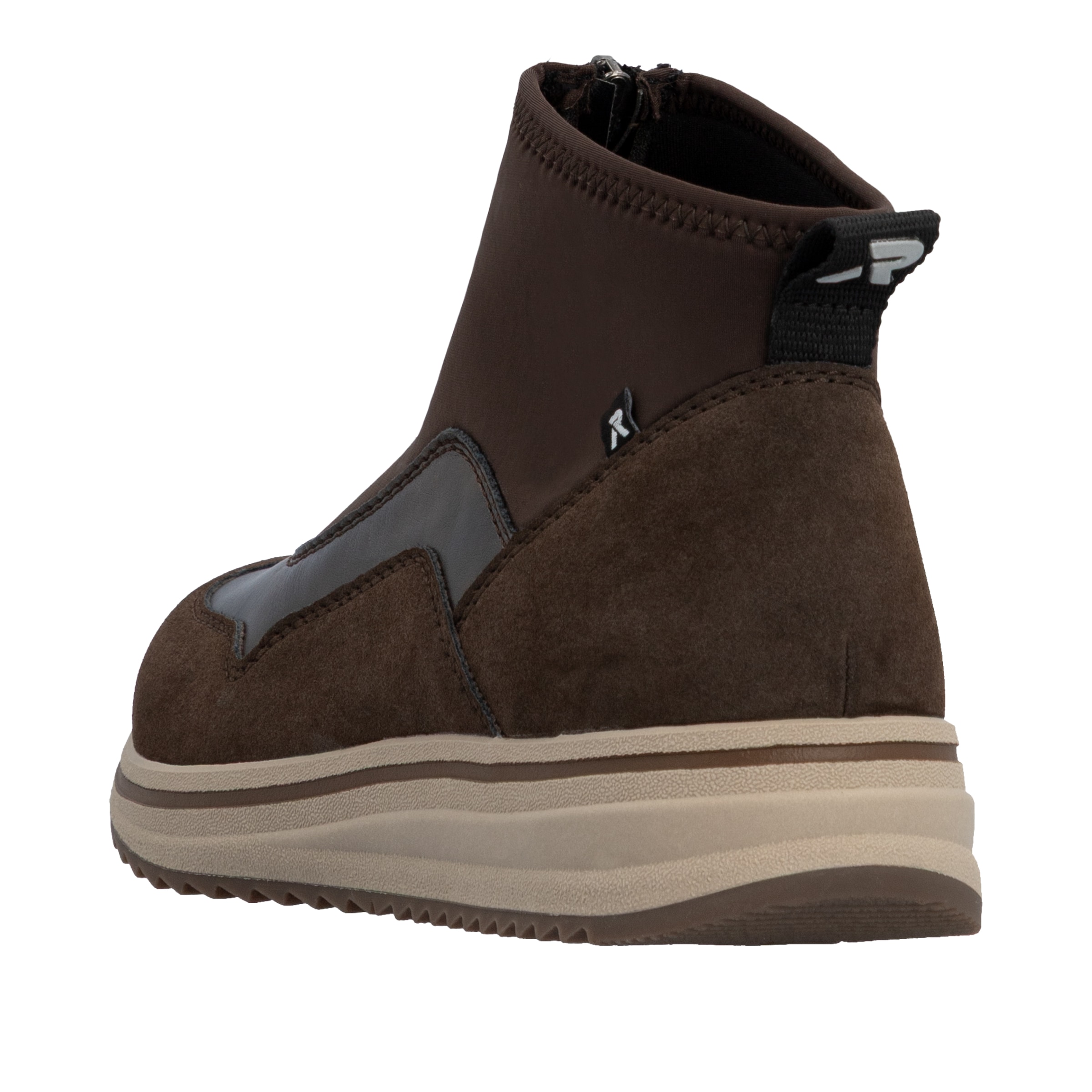 Rieker Sneakerboots  Stiefelette, High-Top Sneaker mit Reißverschluss vorne