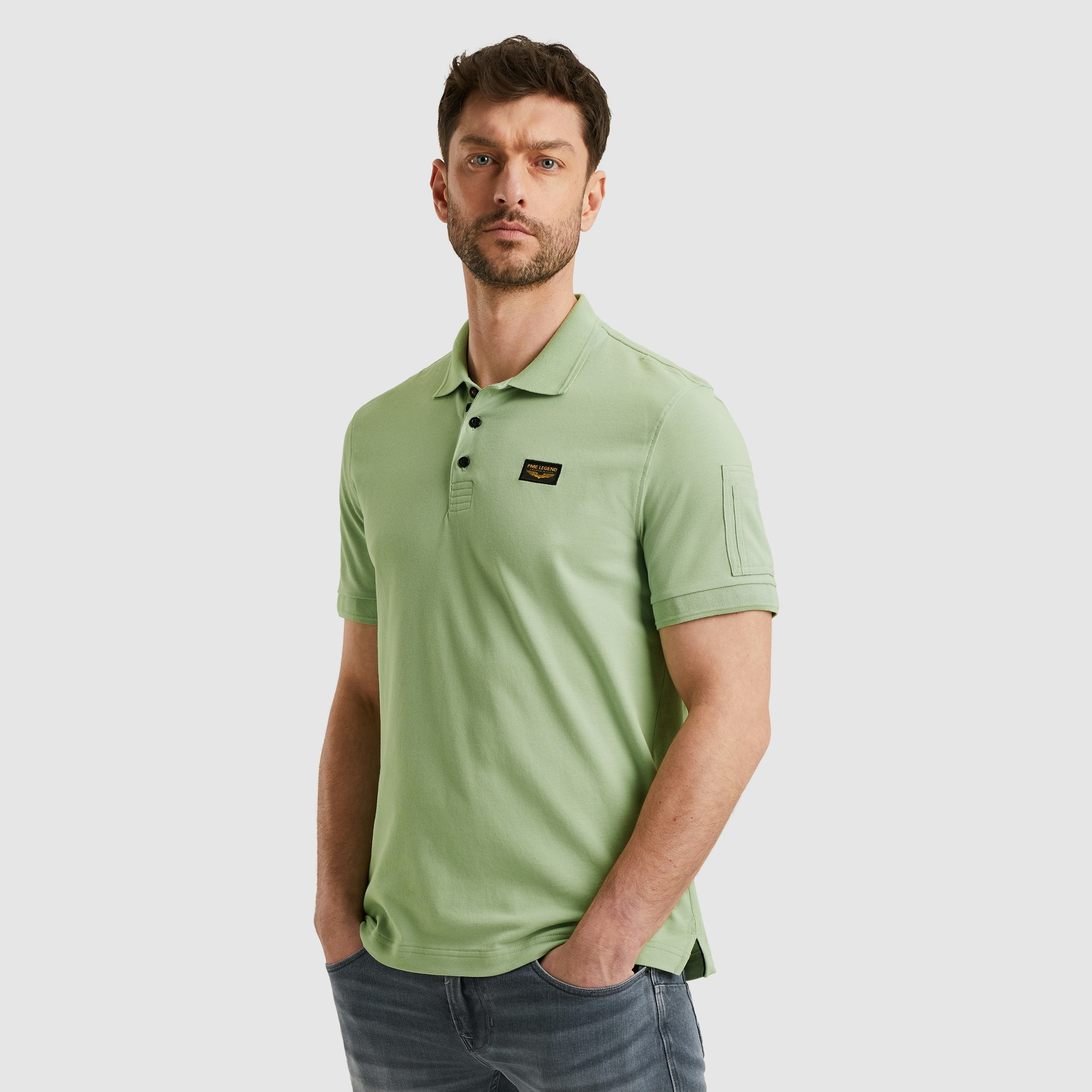 PME LEGEND Poloshirt, mit Logostickerei