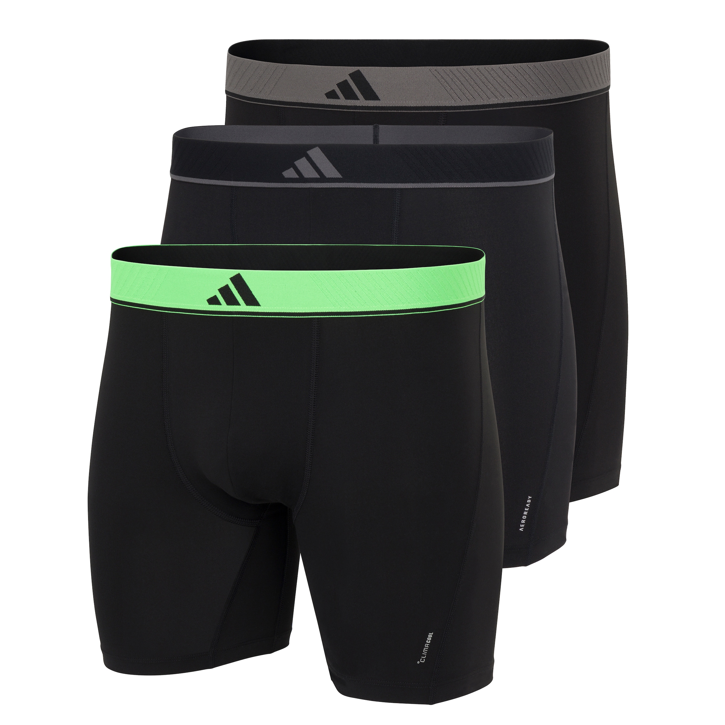 adidas Sportswear Boxer »Active Micro Flex« 3er Pack,  Logo-Bund, elastisch, Mikrofaser, ohne Eingriff