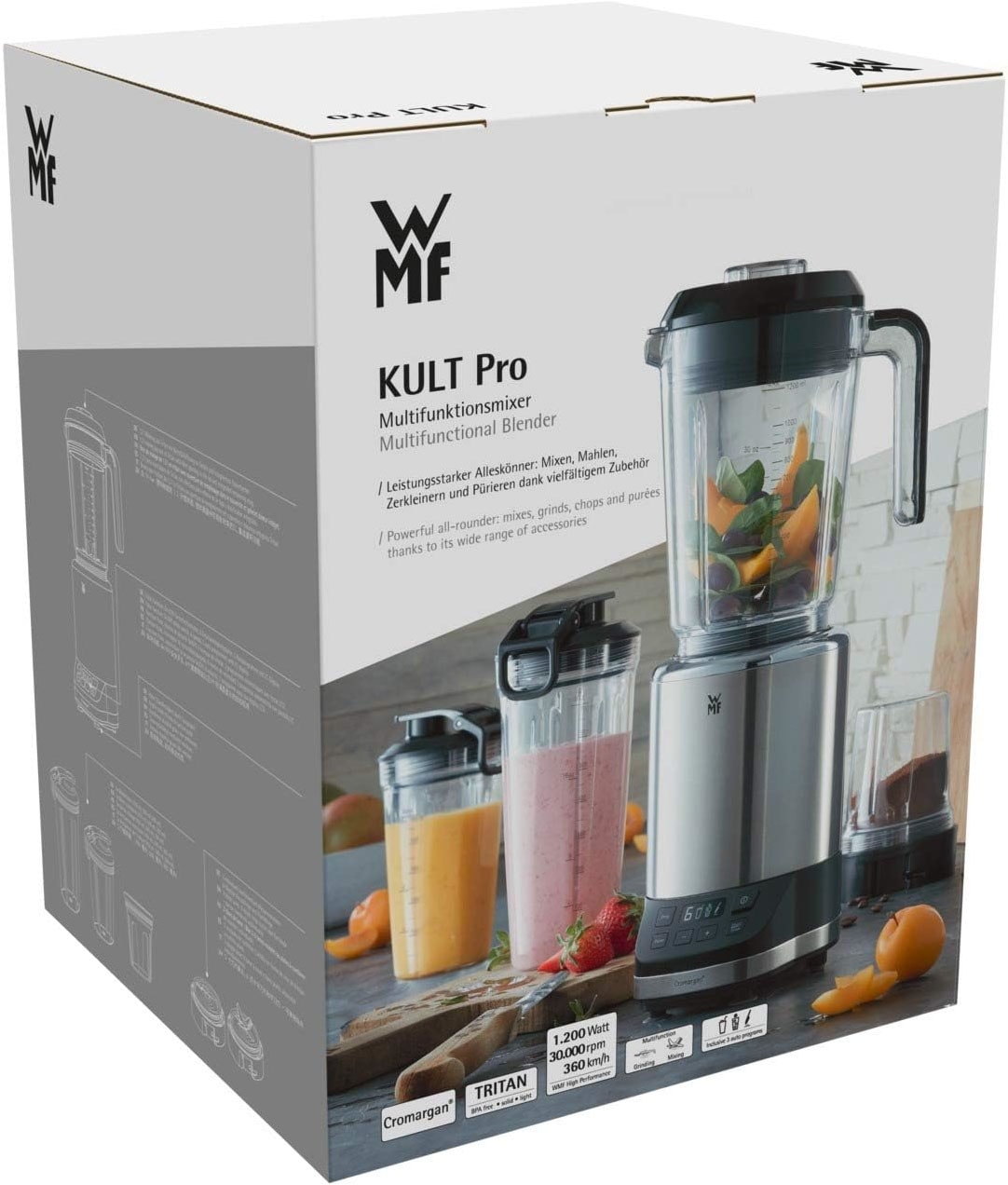 WMF Standmixer »KULT Pro Multifunktionsmixer« 1200 W