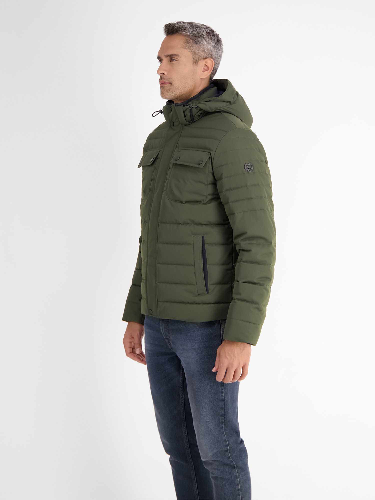 LERROS Steppjacke »LERROS«, mit Kapuze, Wasserabweisend, atmungsaktiv