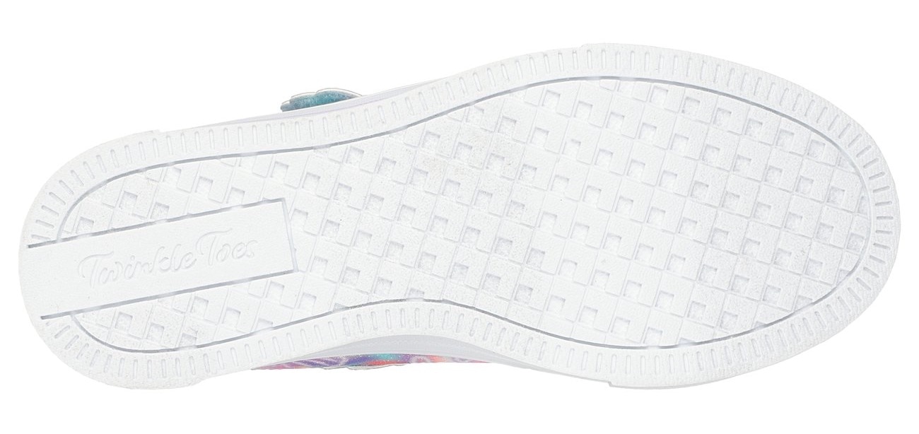 Skechers Sneaker »TWINKLE SPARKS«, Blink,-Schlupfschuh mit Glitzer+Strass, Größenschablone zum Download
