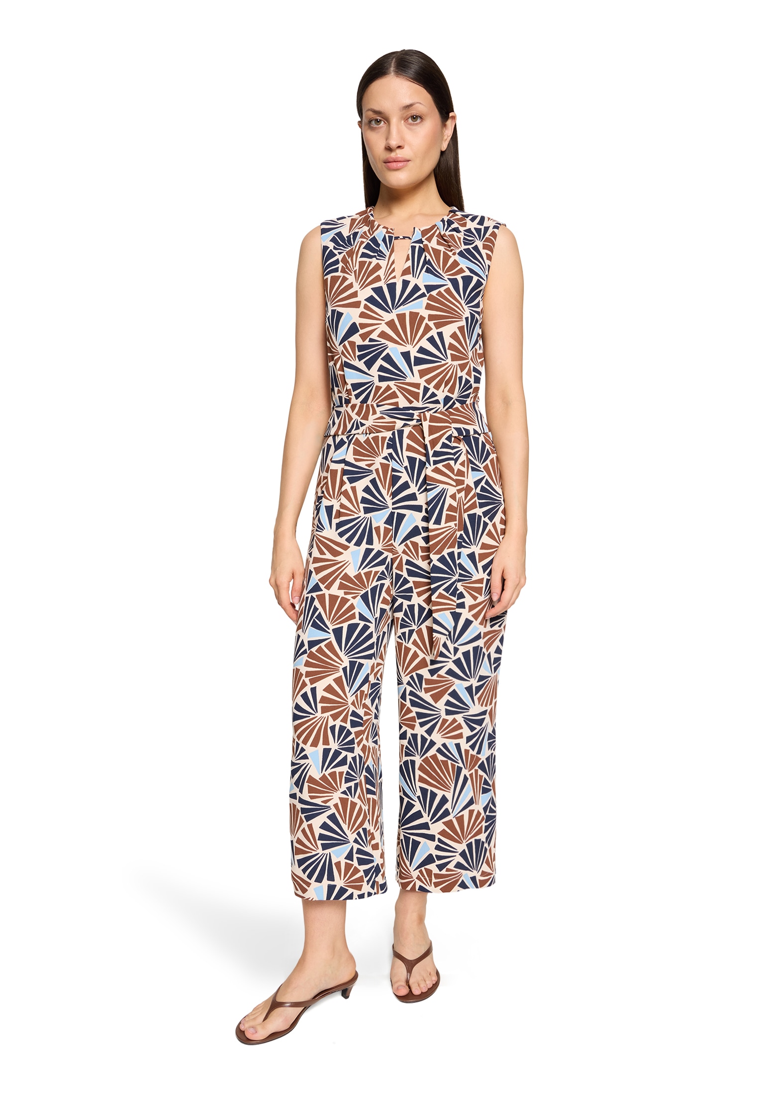 Betty&Co Jumpsuit »Jumpsuit ohne Arm«