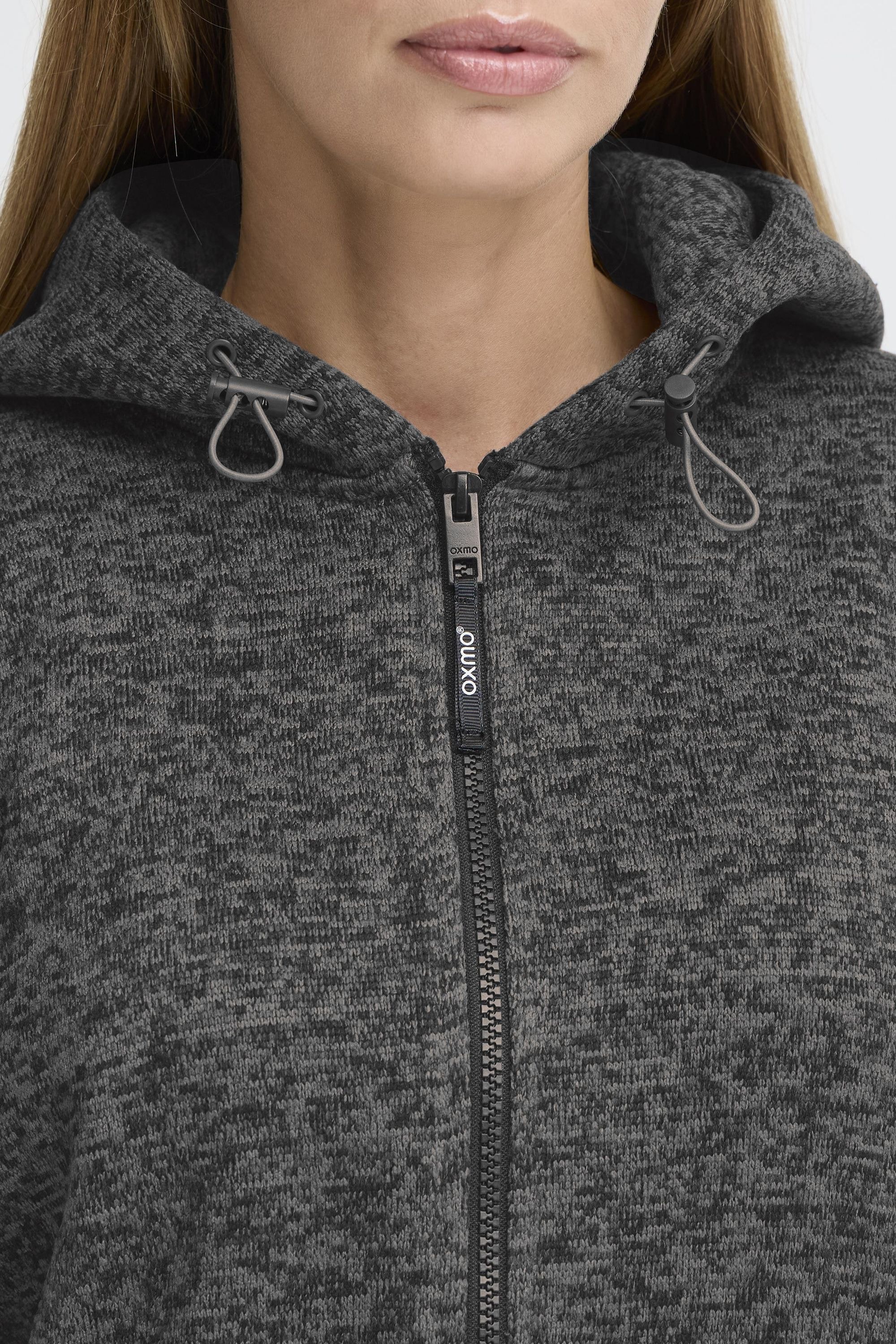 OXMO Fleecejacke »Fleecejacke OXELFE HOODED«