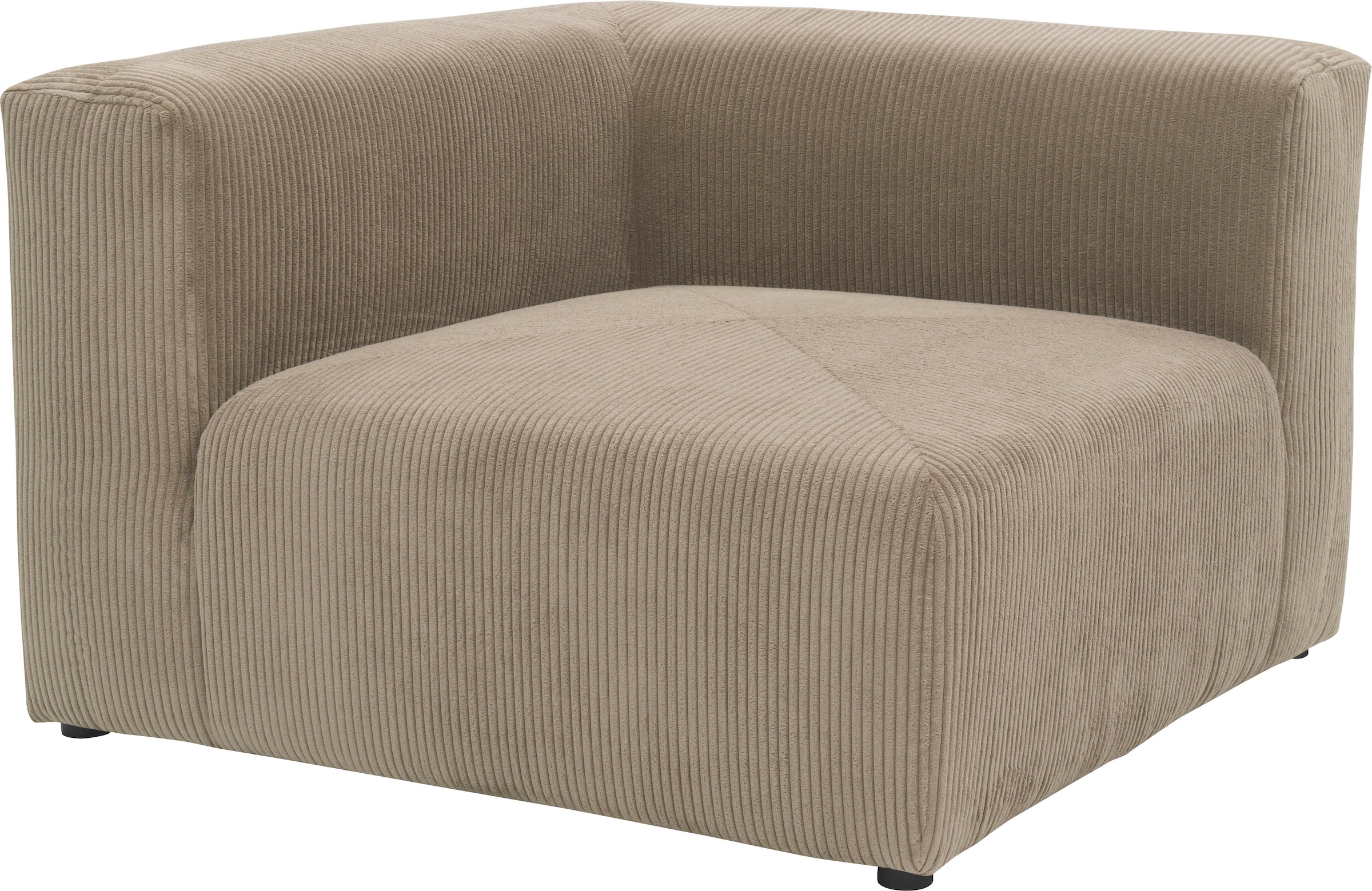 RAUM.ID Sofa-Eckelement »Gerrid« Cord-Bezug, Modul-Eckelement, auch einzeln stellbar