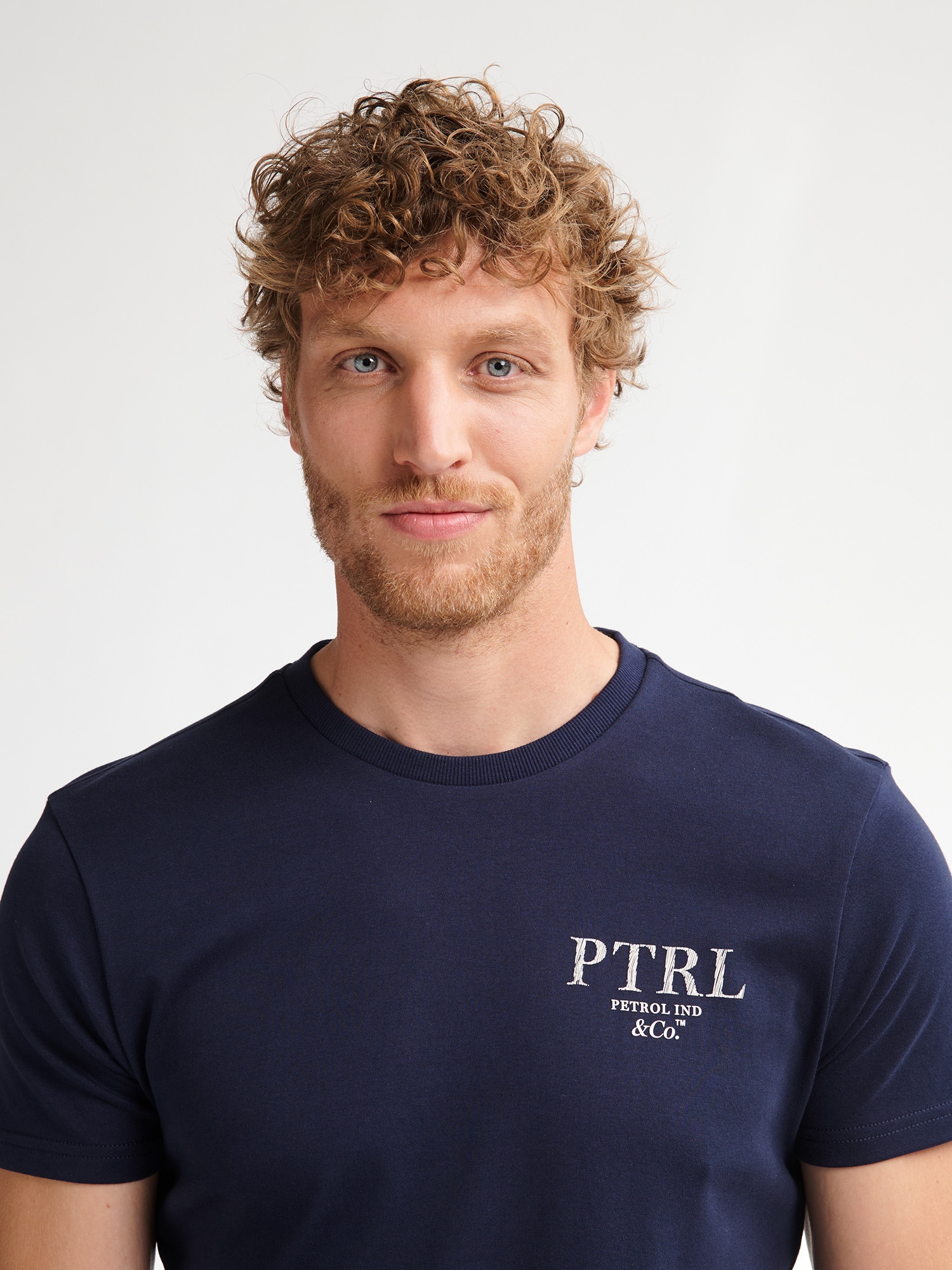 Petrol Industries T-Shirt, mit Logo Schriftzug