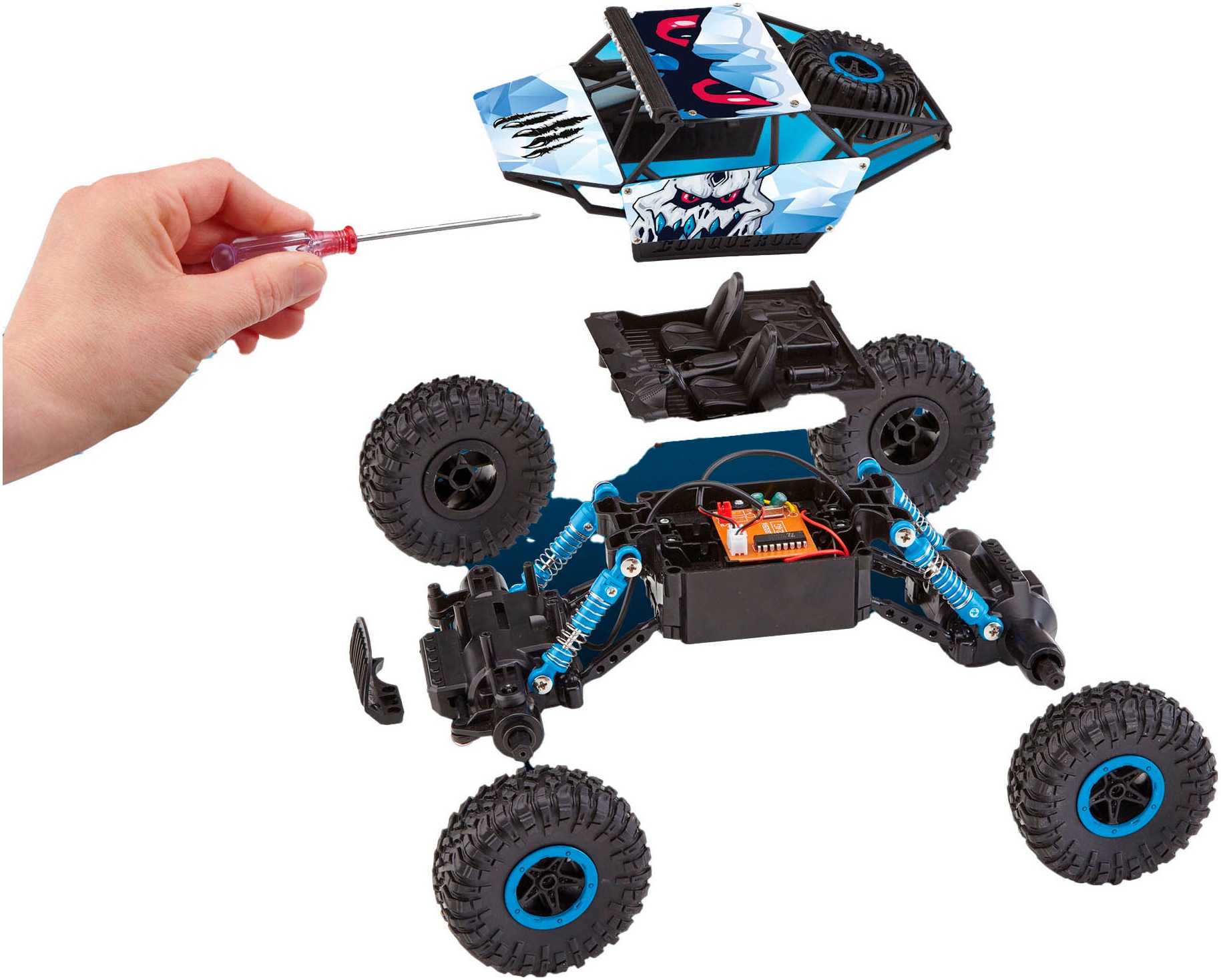 Revell® Spielzeug-Adventskalender »Revell Control RC Crawler«, ab 8 Jahren