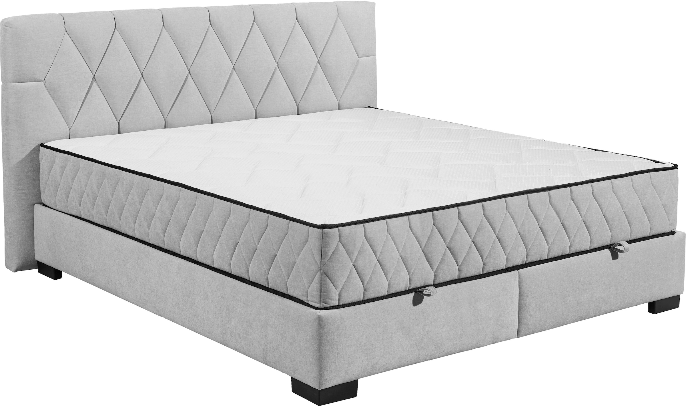ED EXCITING DESIGN Boxbett »Nagol« mit Bettkasten, mit Wendematratze, erhältlich in verschiedenen Breiten