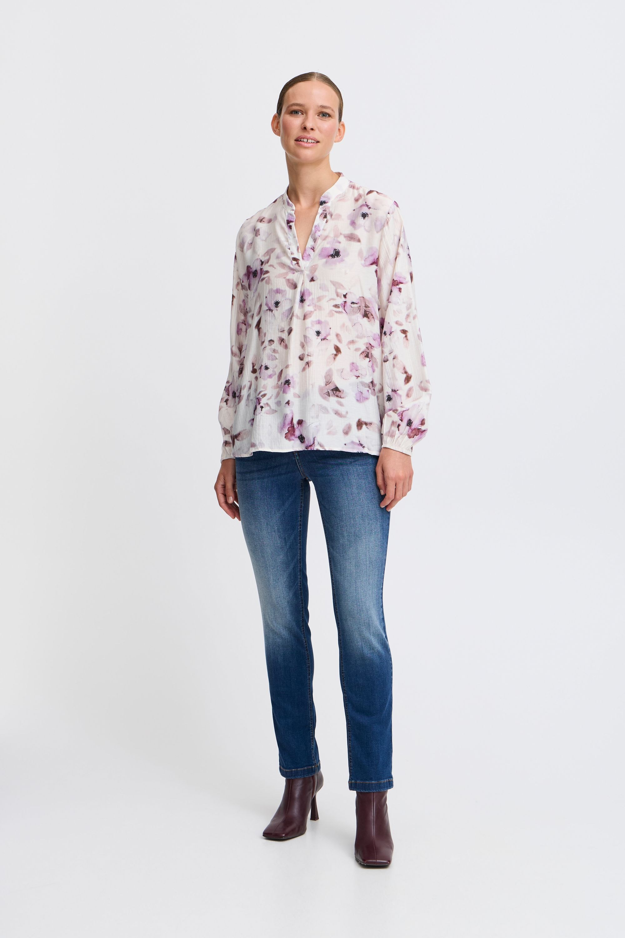 b.young Longbluse »Tunika BYJOLENA LS BLOUSE -«